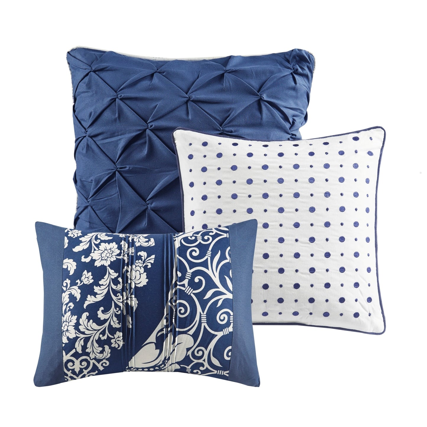 Ensemble de couette imprimée en coton Marcella de Madison Park, 7 pièces