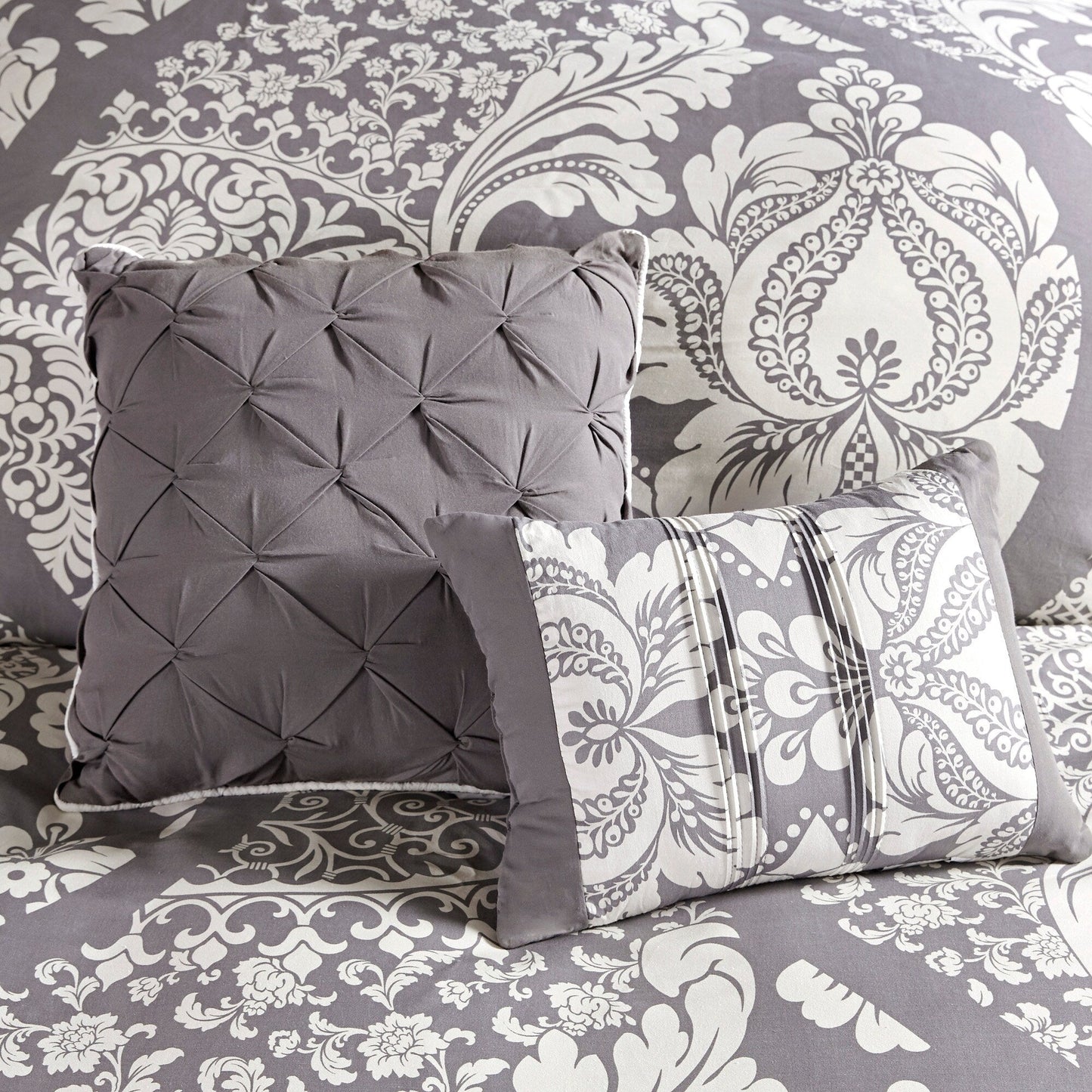 Ensemble de couette imprimée en coton Marcella de Madison Park, 7 pièces