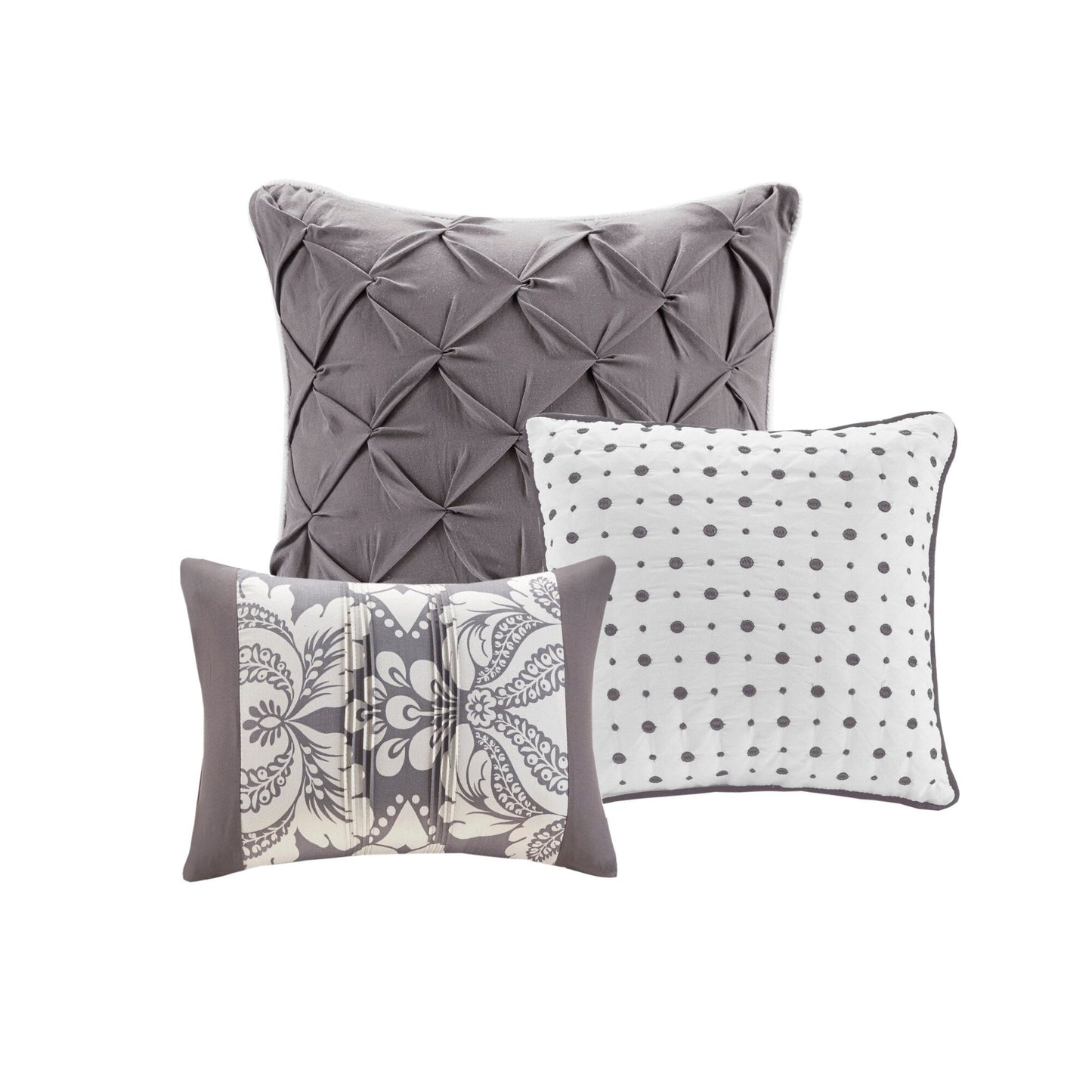 Ensemble de couette imprimée en coton Marcella de Madison Park, 7 pièces