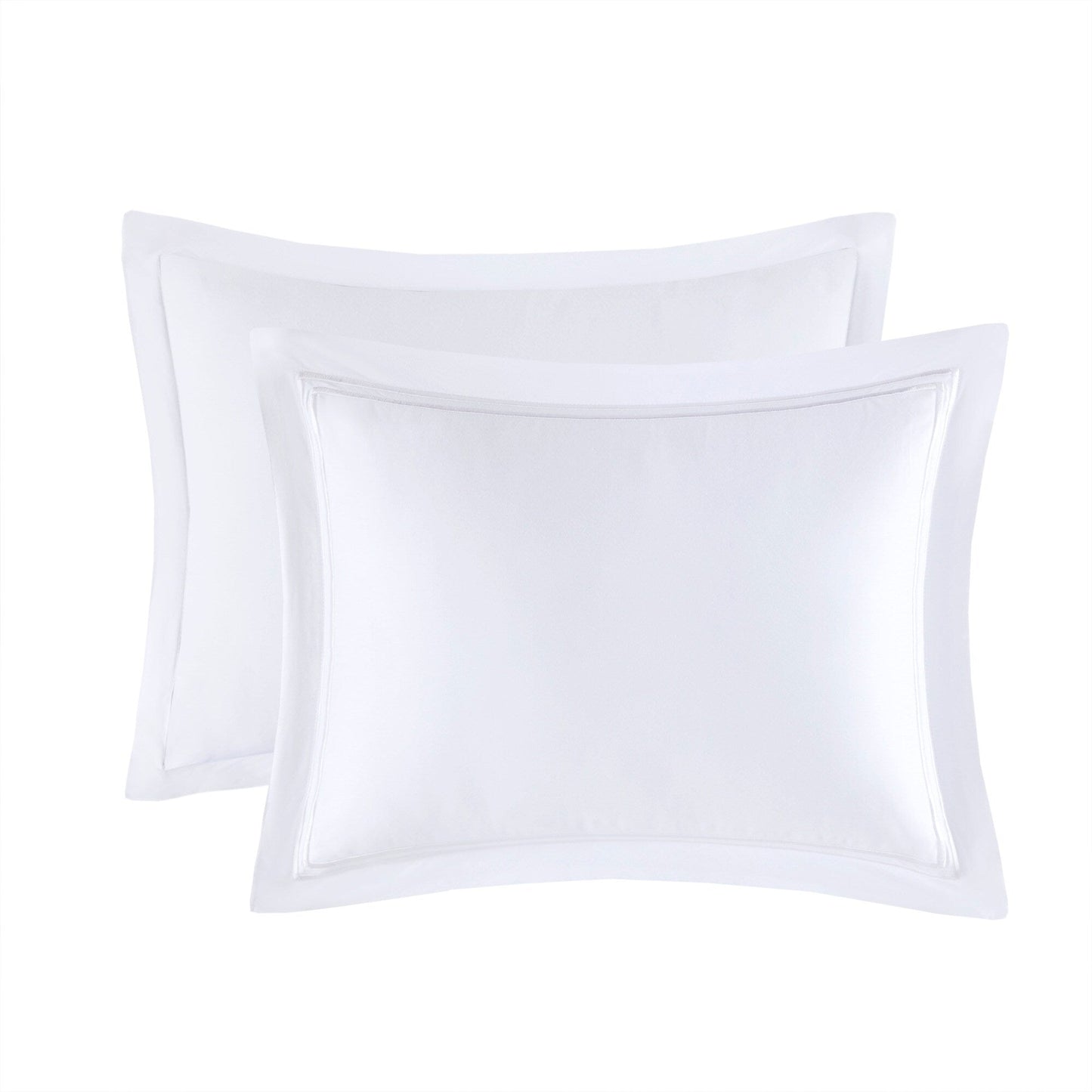 Ensemble de housse de couette brodée en satin de coton 100 % Madison Park Signature, collection de luxe, 500 fils au pouce.