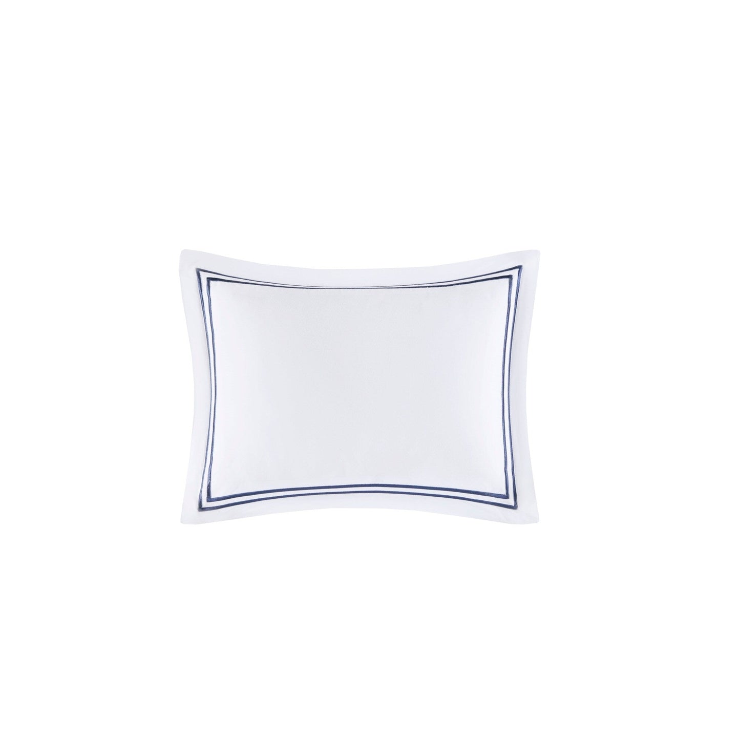 Ensemble de housse de couette brodée en satin de coton 100 % Madison Park Signature, collection de luxe, 500 fils au pouce.