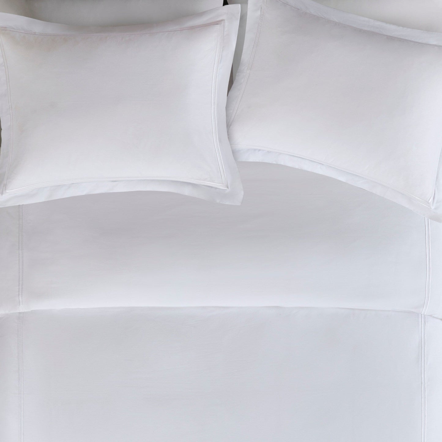 Ensemble de housse de couette brodée en satin de coton 100 % Madison Park Signature, collection de luxe, 500 fils au pouce.