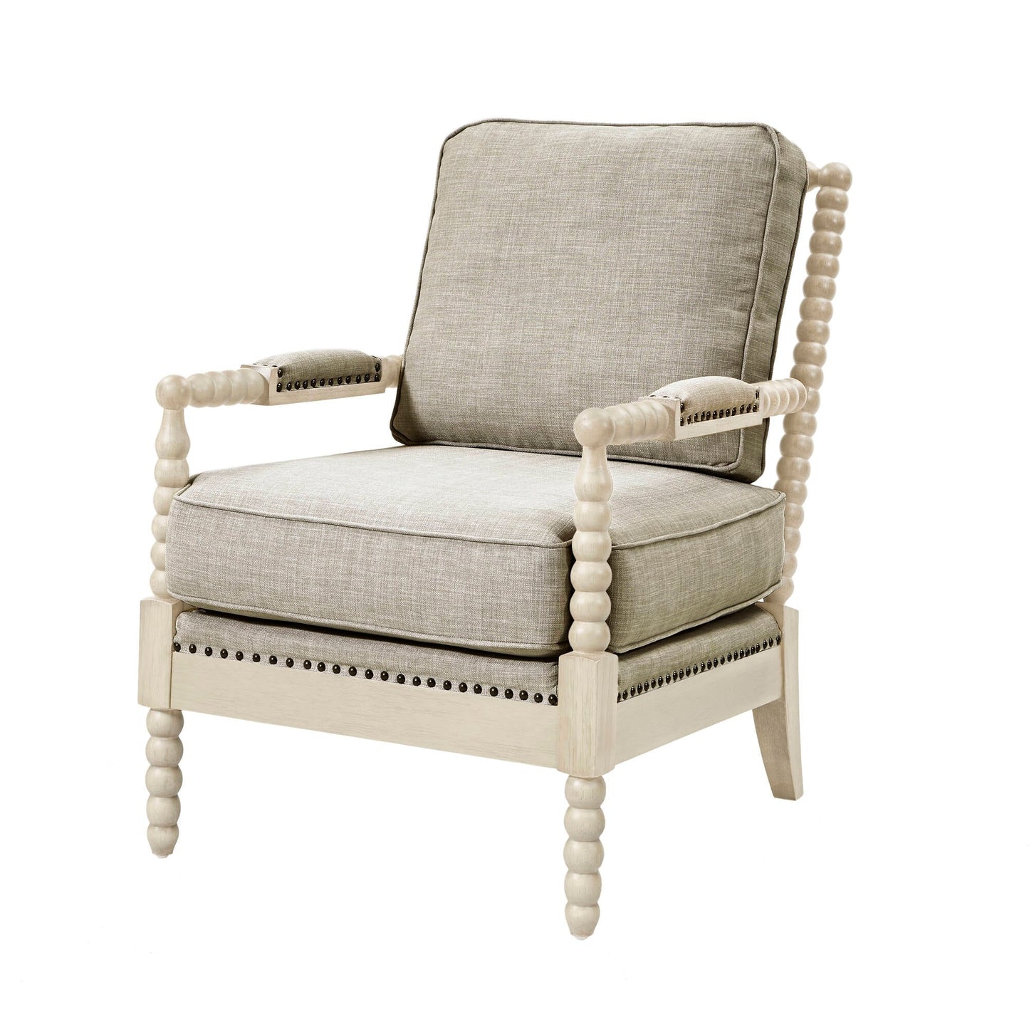 Fauteuil à cadre en bois tourné Donohue de Madison Park