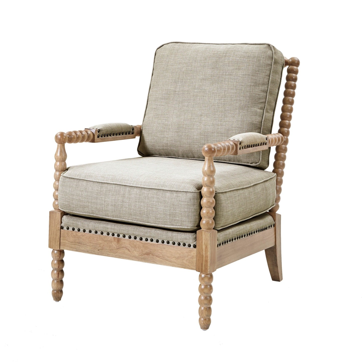 Fauteuil à cadre en bois tourné Donohue de Madison Park