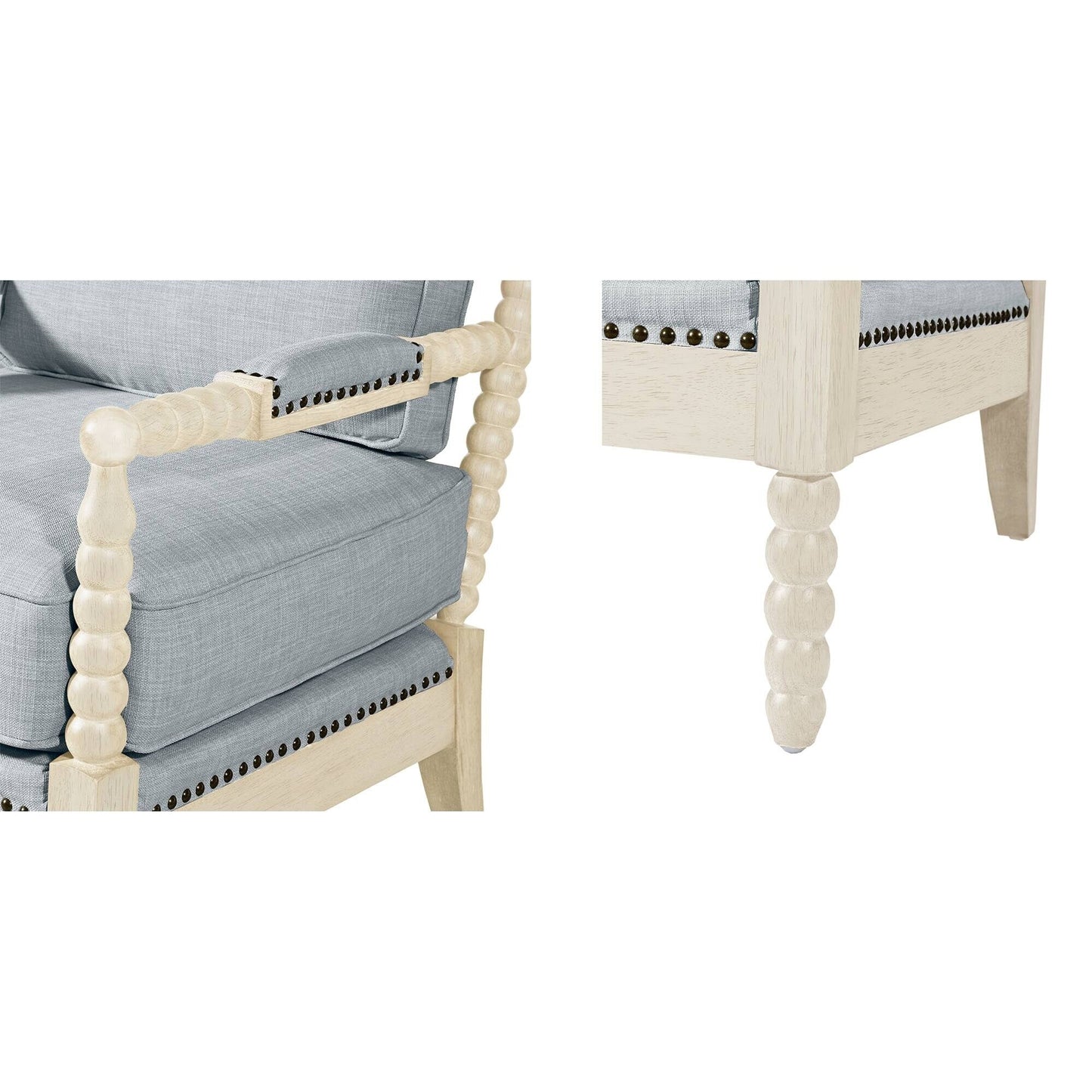 Fauteuil à cadre en bois tourné Donohue de Madison Park