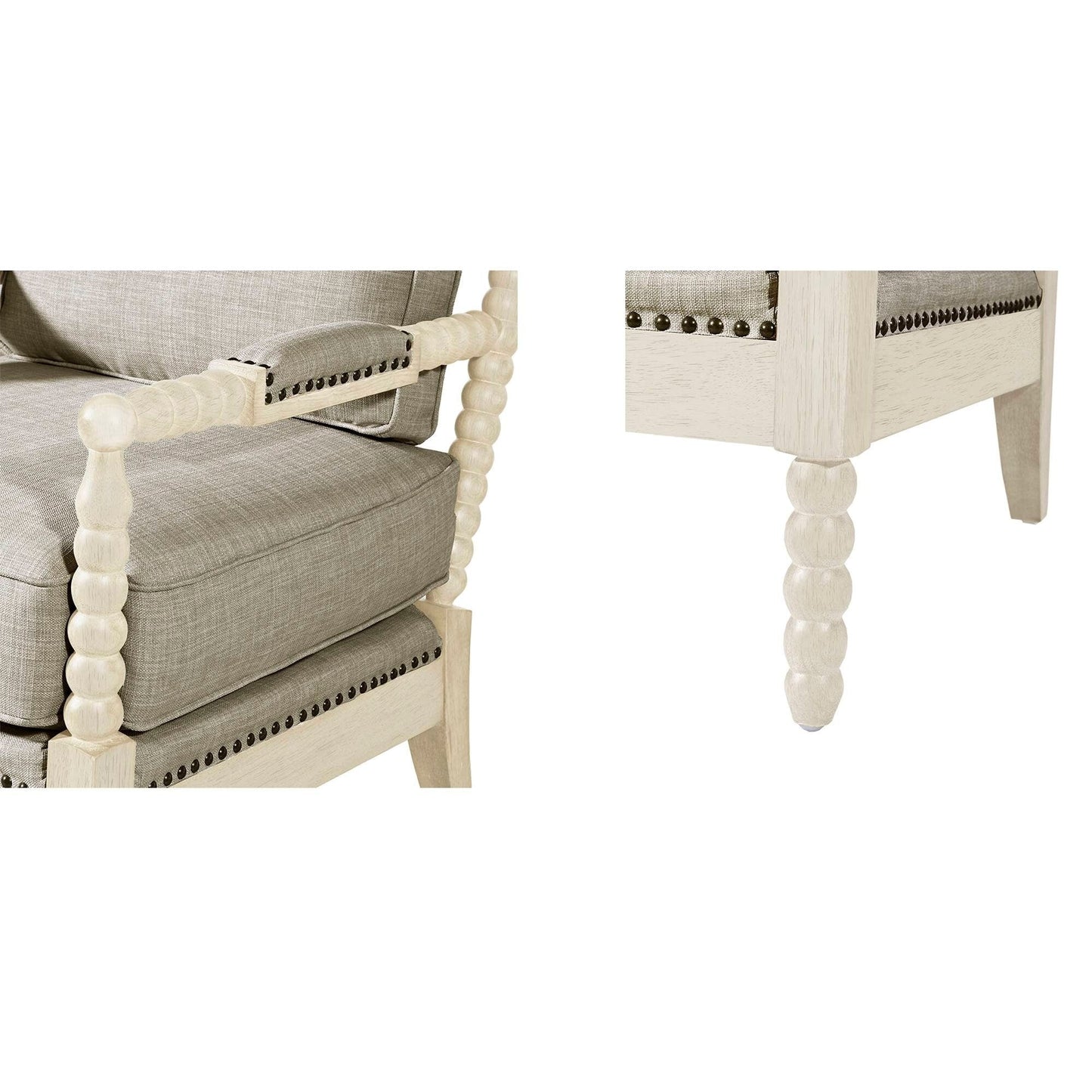 Fauteuil à cadre en bois tourné Donohue de Madison Park