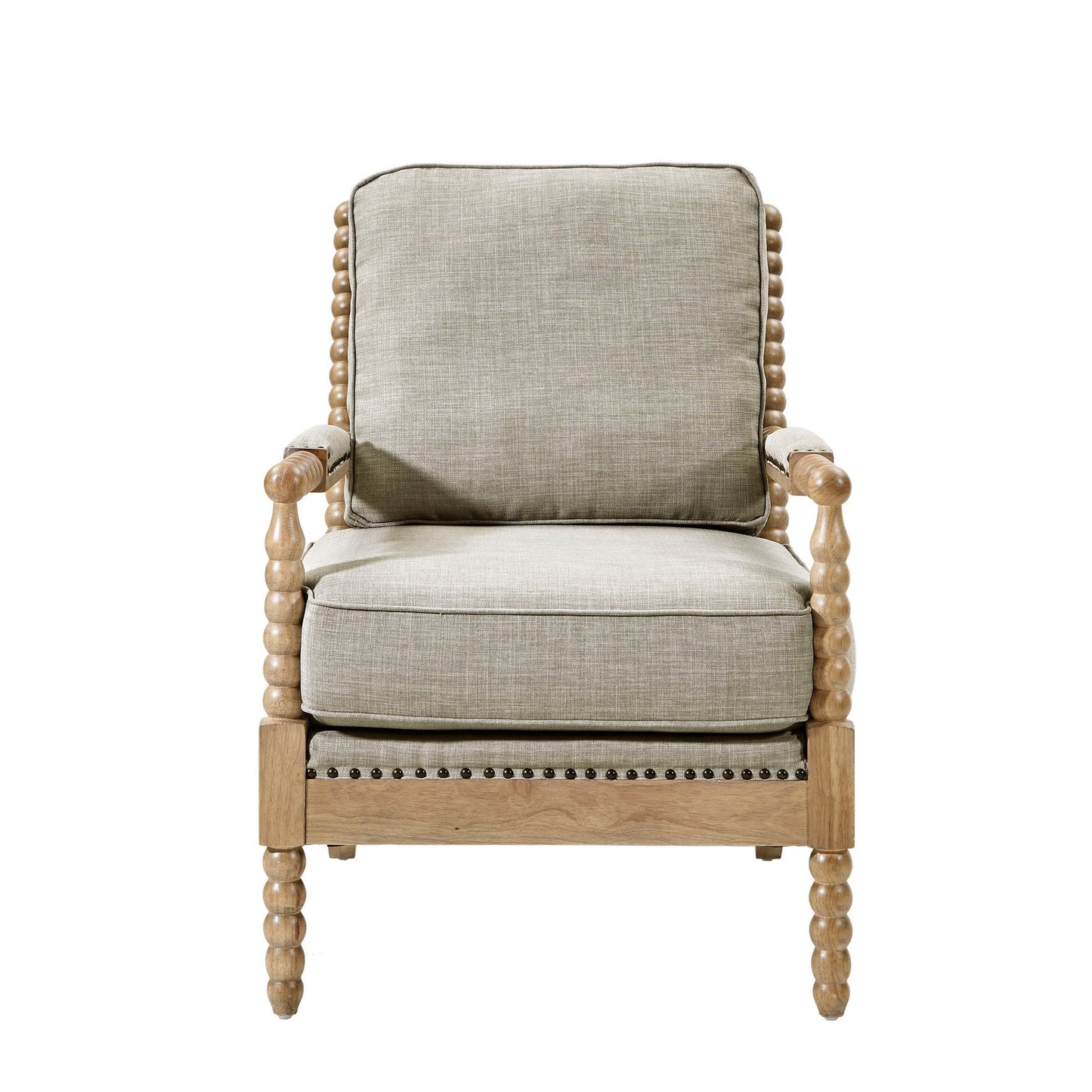 Fauteuil à cadre en bois tourné Donohue de Madison Park