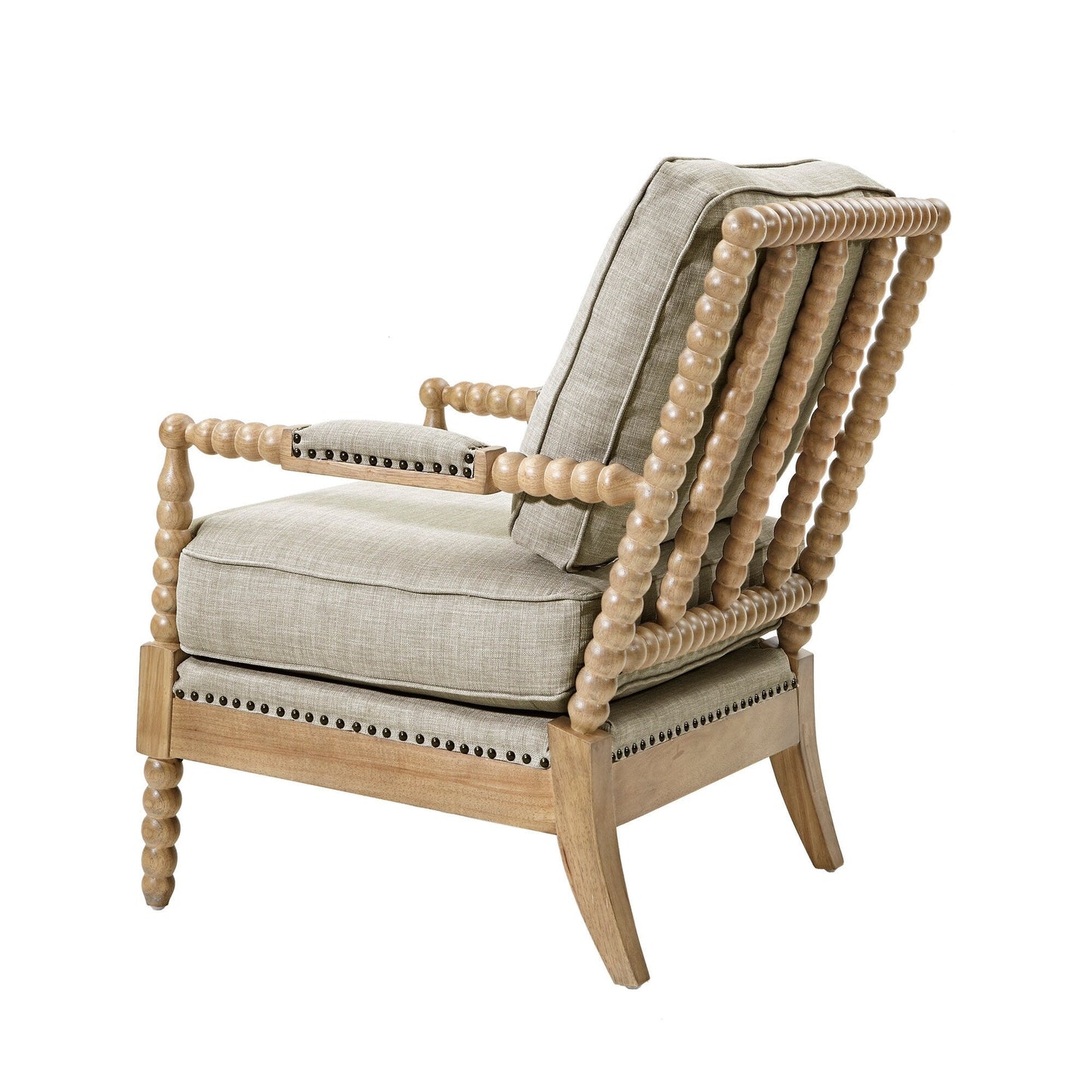 Fauteuil à cadre en bois tourné Donohue de Madison Park