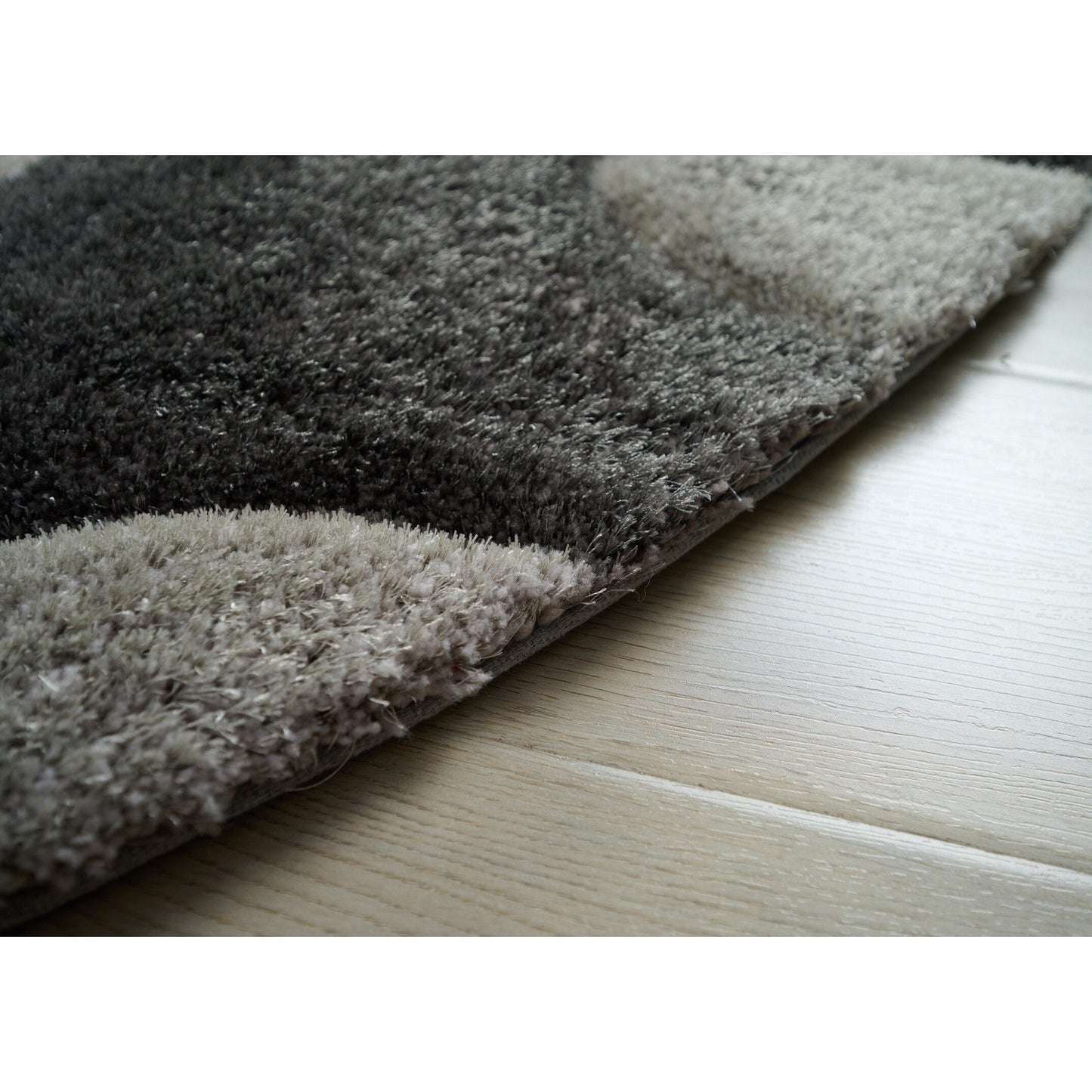 Tapis de sol Mateos Shag à motif abstrait