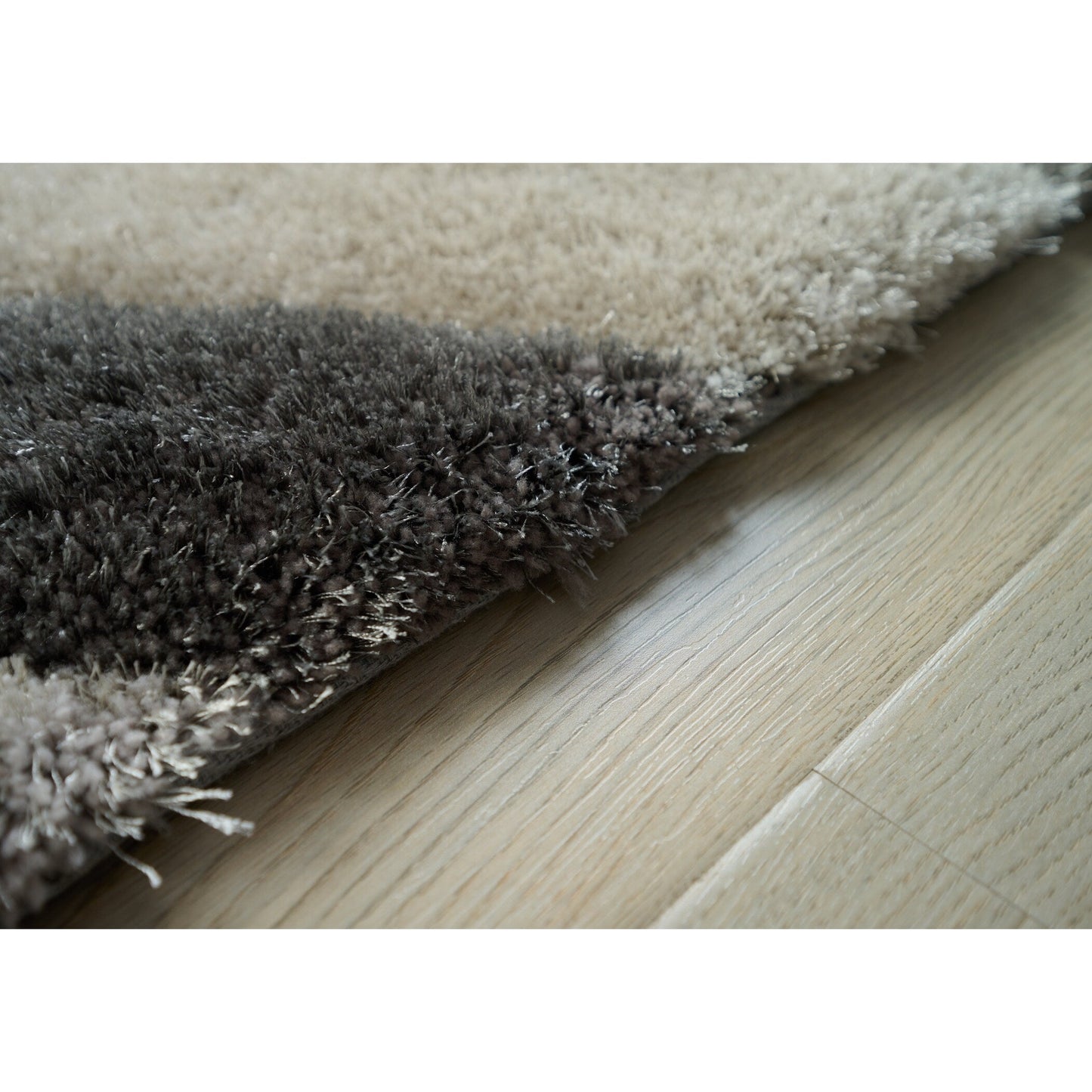 Tapis de sol Mateos Shag à motif abstrait