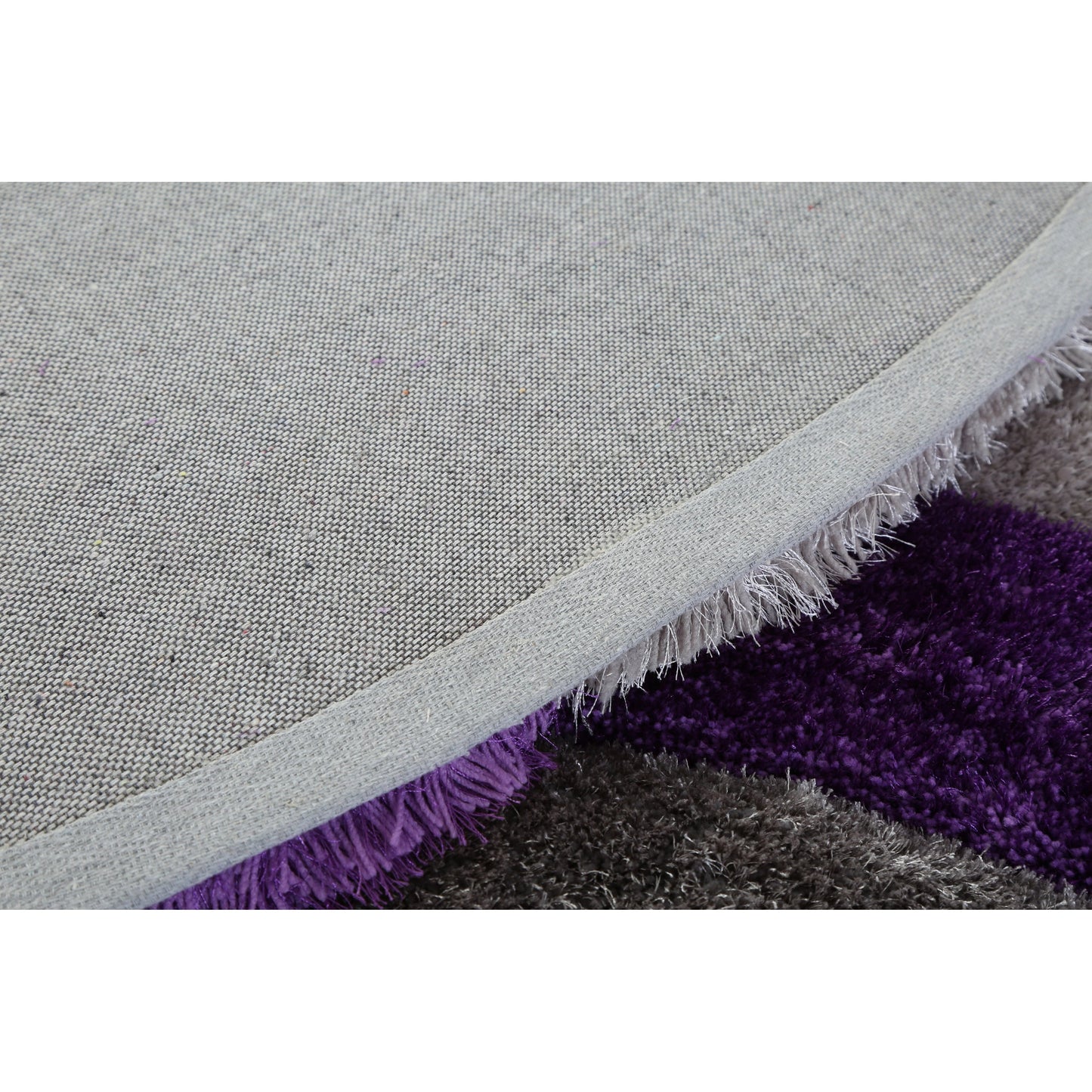 Tapis de sol Mateos Shag à motif abstrait