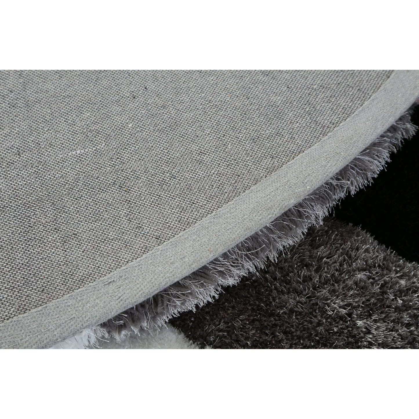 Tapis de sol Mateos Shag à motif abstrait