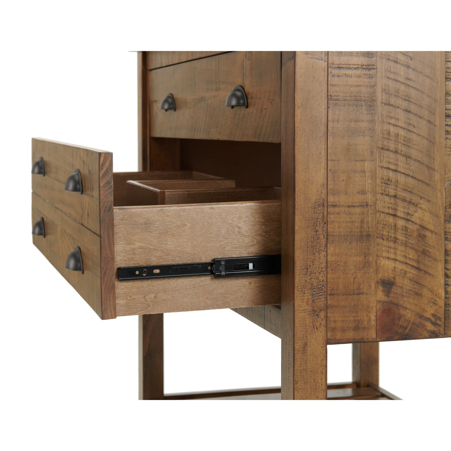 Meuble-lavabo de salle de bain simple Monterey 37, style farmhouse, avec plan de travail.