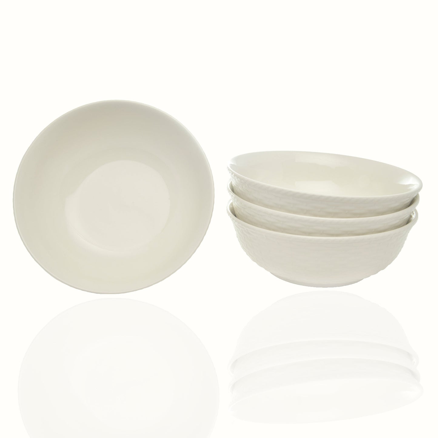 Service de table Red Vanilla Nantucket White 18 pièces