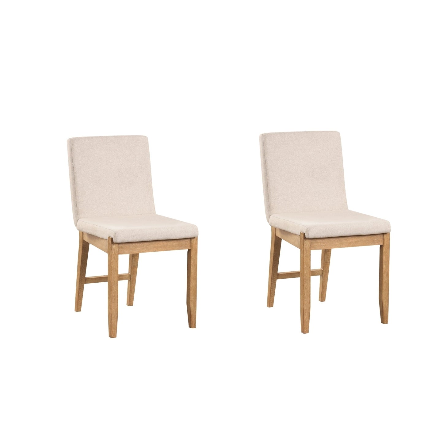 Tabouret de bar moderne Gracie, chaise rembourrée en bouclé et pieds en bois brossé