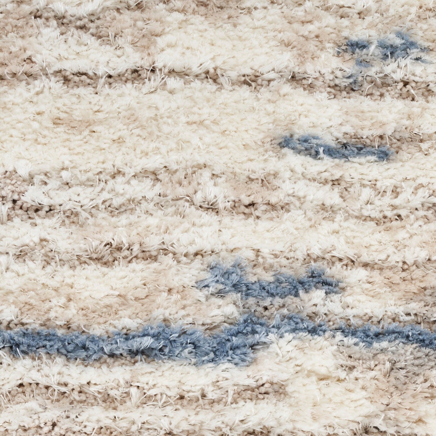 Tapis de sol ultra moelleux à poils longs, abstrait et glamour de la marque Nourison