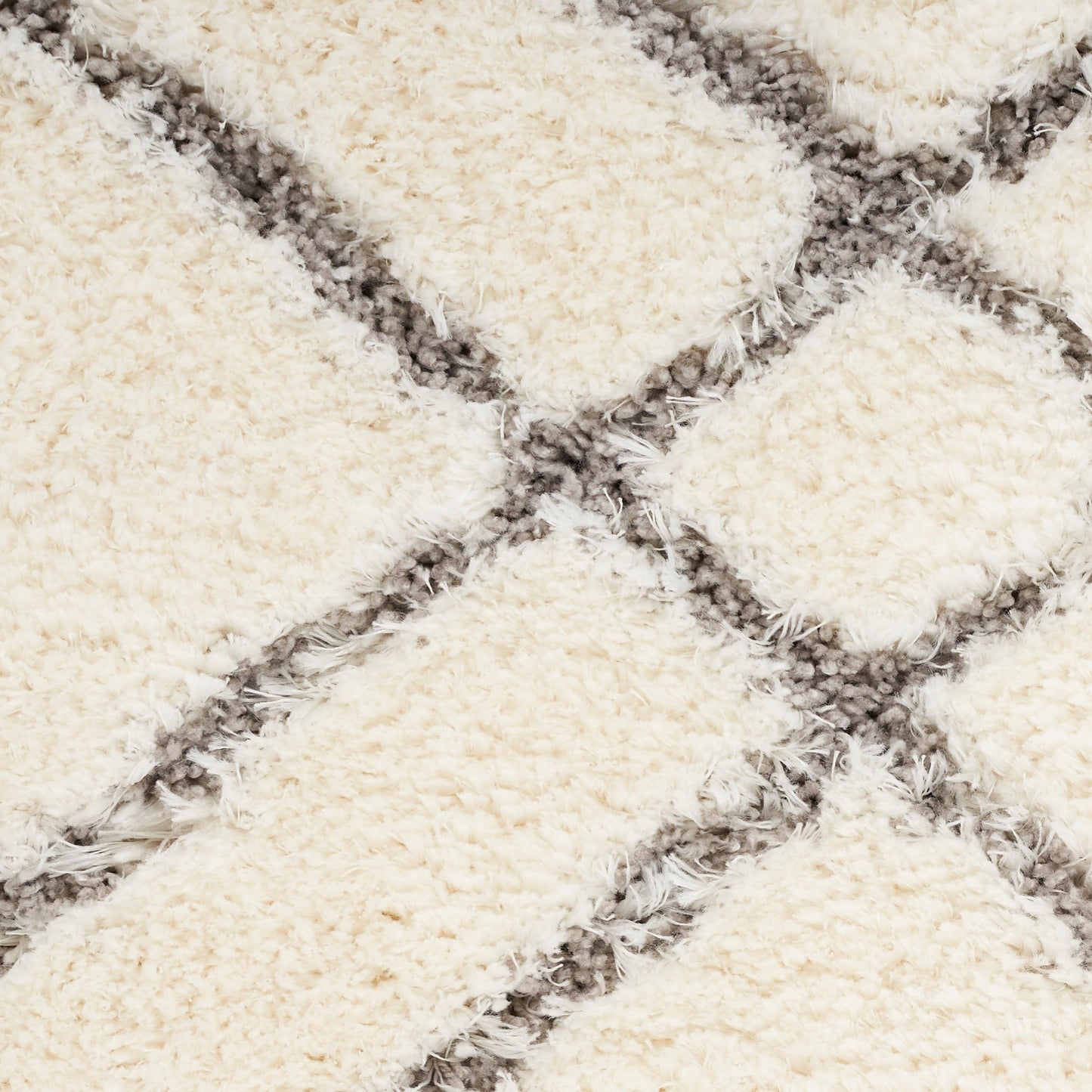 Tapis de sol abstrait géométrique à poils ultra-doux et luxueux de Nourison