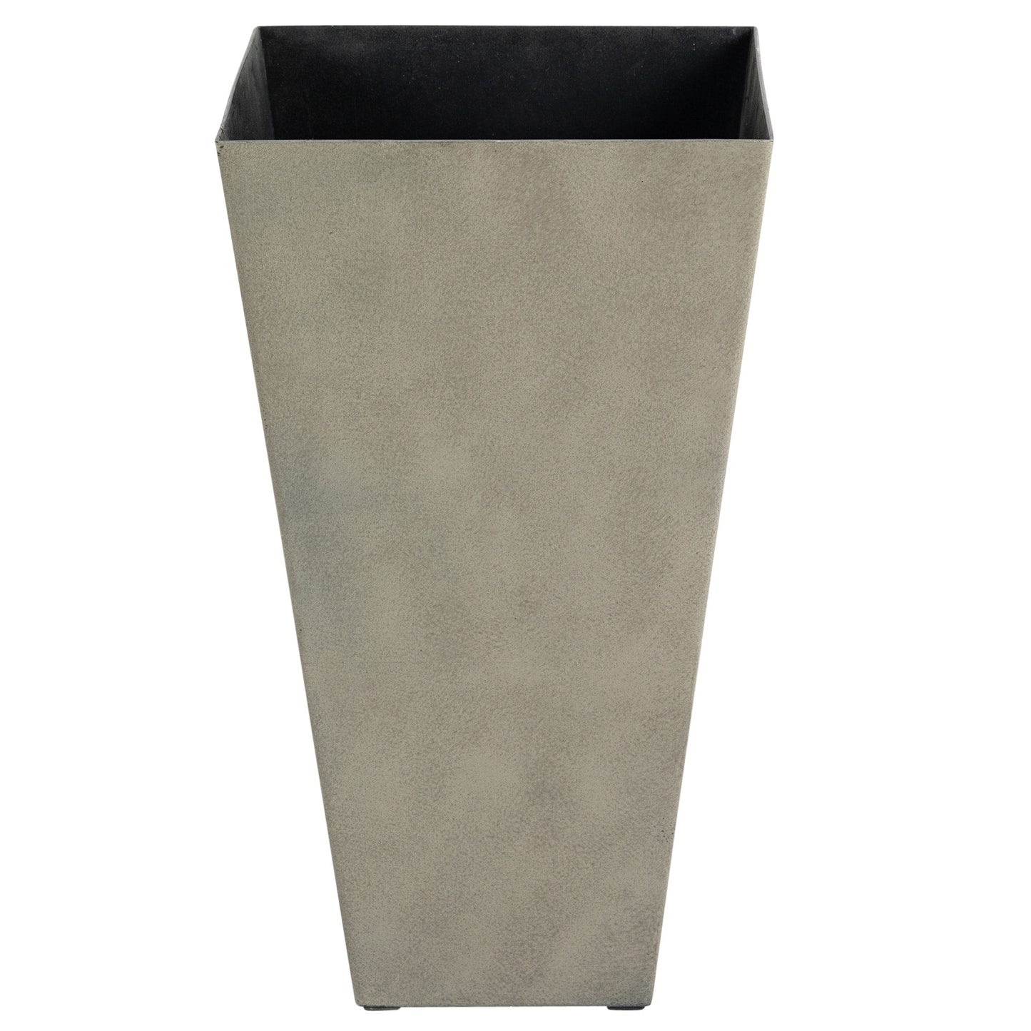 Outsunny Lot de 3 grands pots à fleurs en plastique, 71 cm de hauteur, pour l'intérieur et l'extérieur, pour entrée, patio, jardin