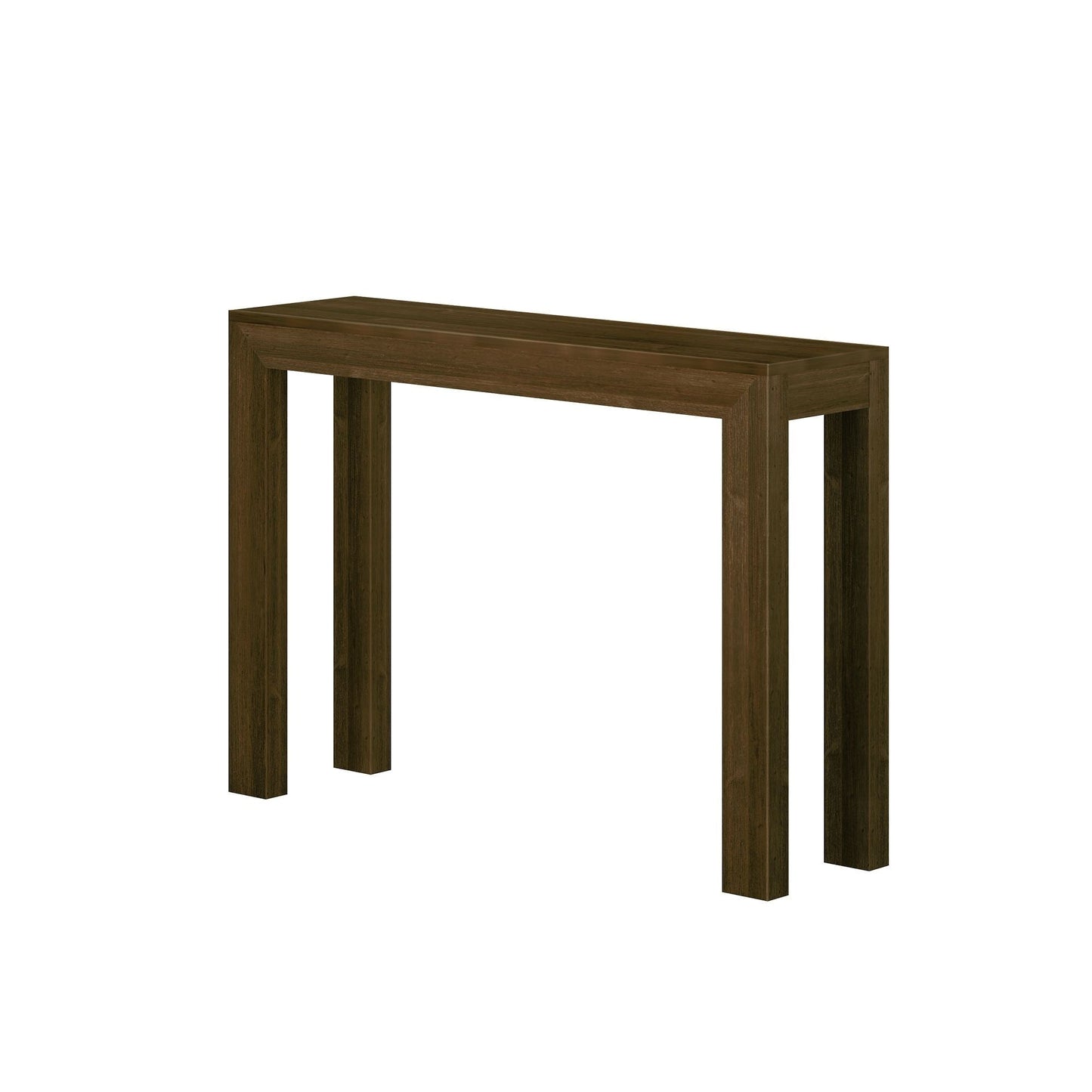 Table console moderne à structure de poutres et de planches - 46