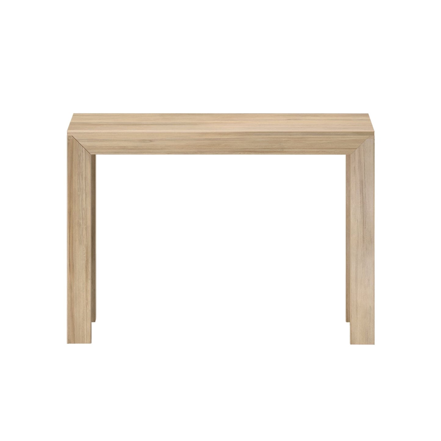 Table console moderne à structure de poutres et de planches - 46