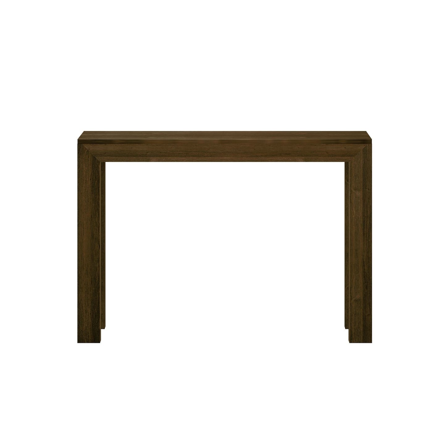 Table console moderne à structure de poutres et de planches - 46