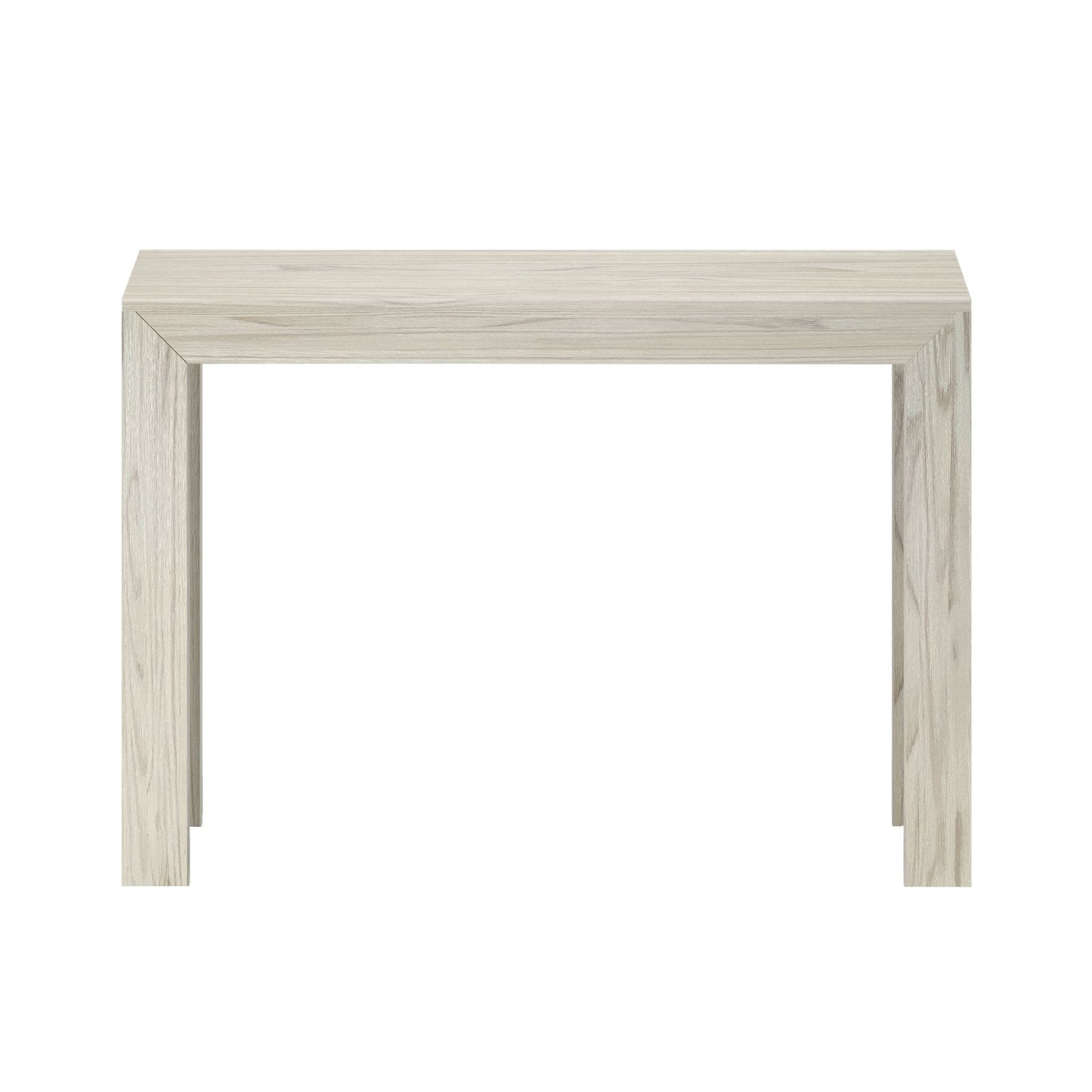 Table console moderne à structure de poutres et de planches - 46