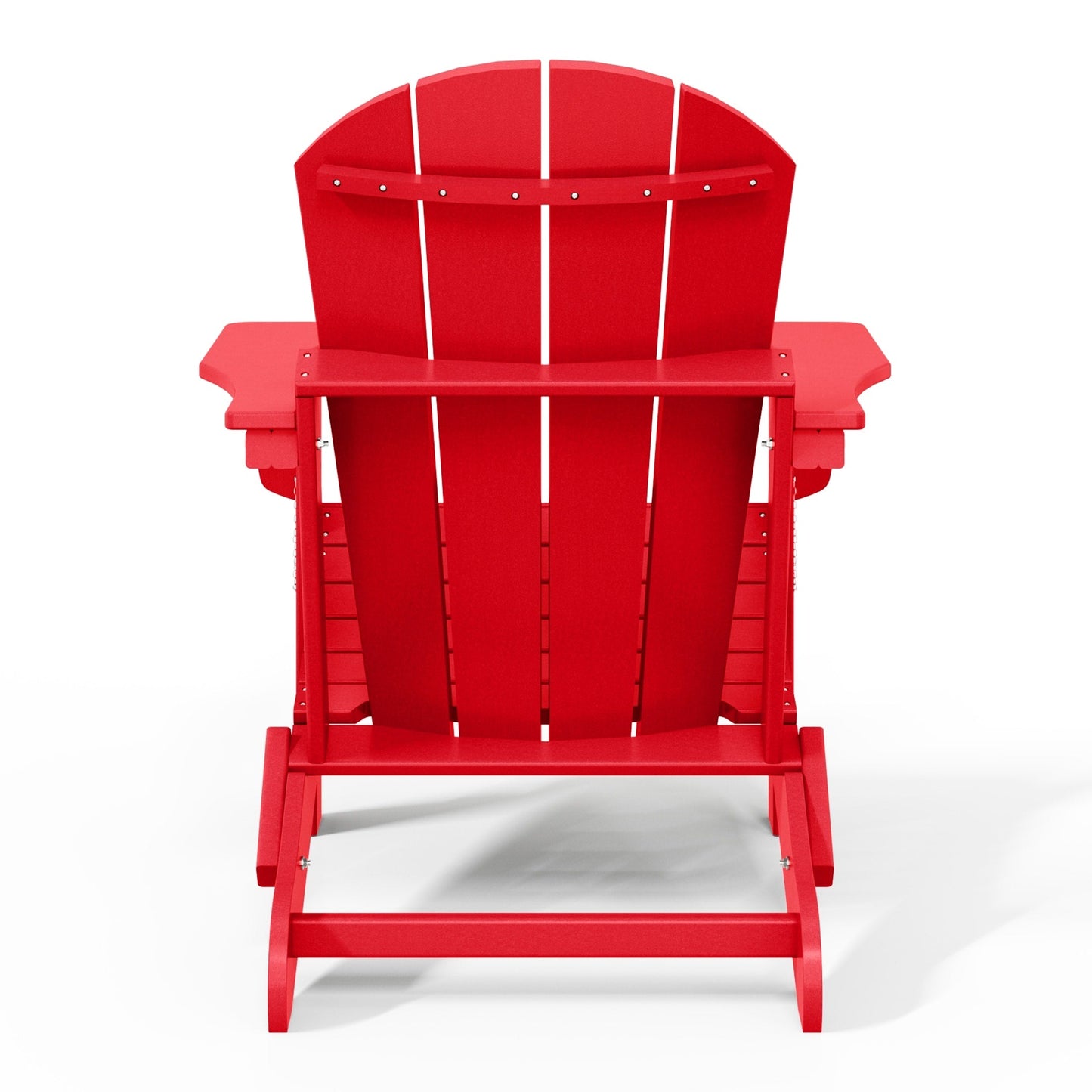 Chaise de jardin Adirondack pliable, résistante à la décoloration et aux intempéries, modèle Laguna de Polytrends
