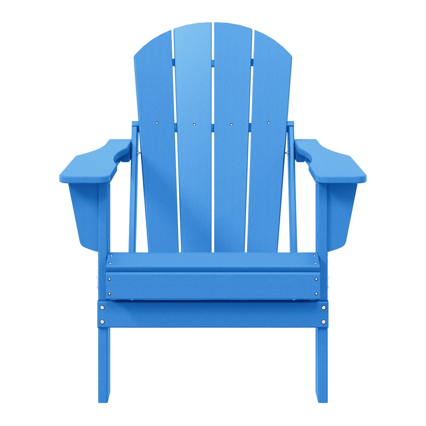 Chaise de jardin Adirondack pliable, résistante à la décoloration et aux intempéries, modèle Laguna de Polytrends