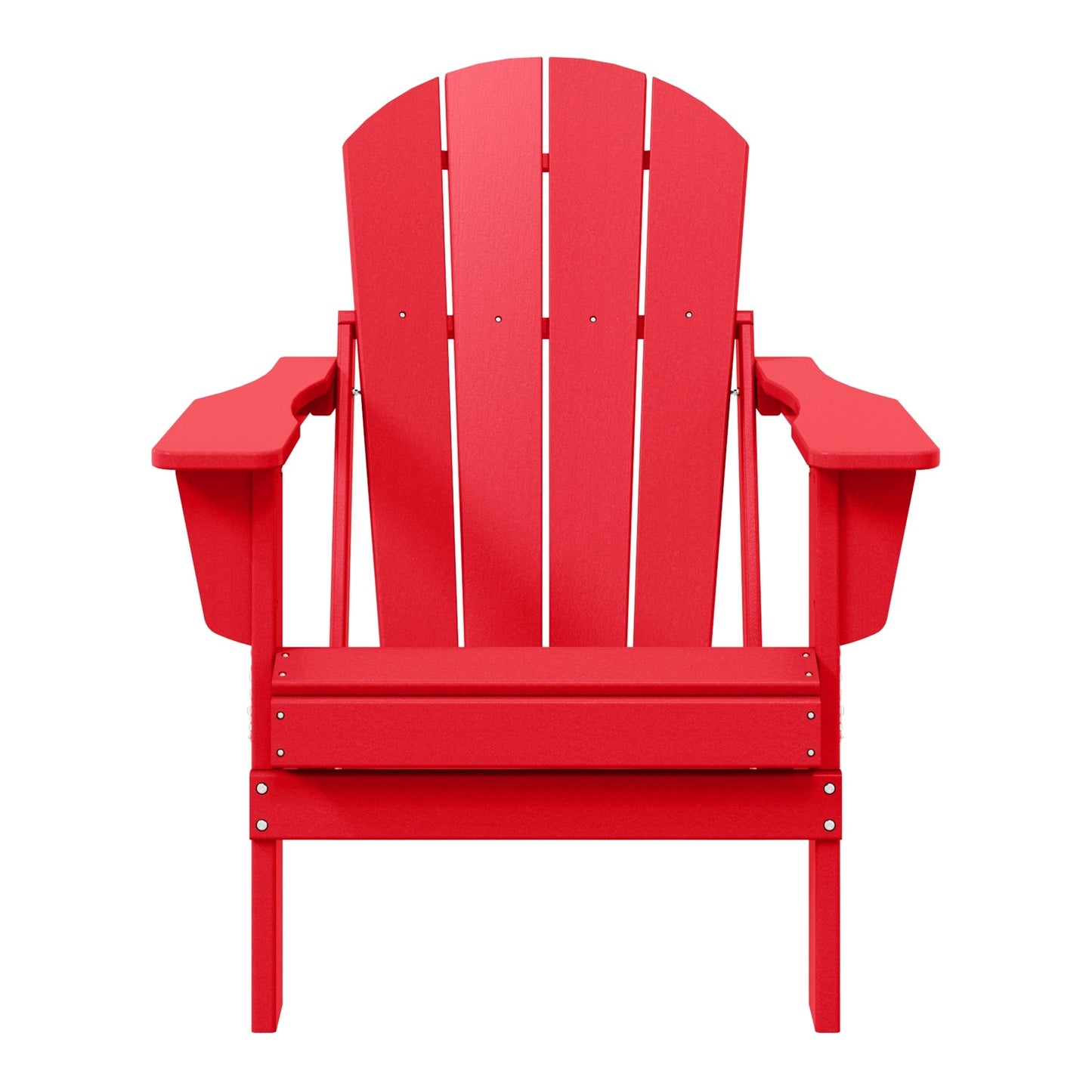 Chaise de jardin Adirondack pliable, résistante à la décoloration et aux intempéries, modèle Laguna de Polytrends