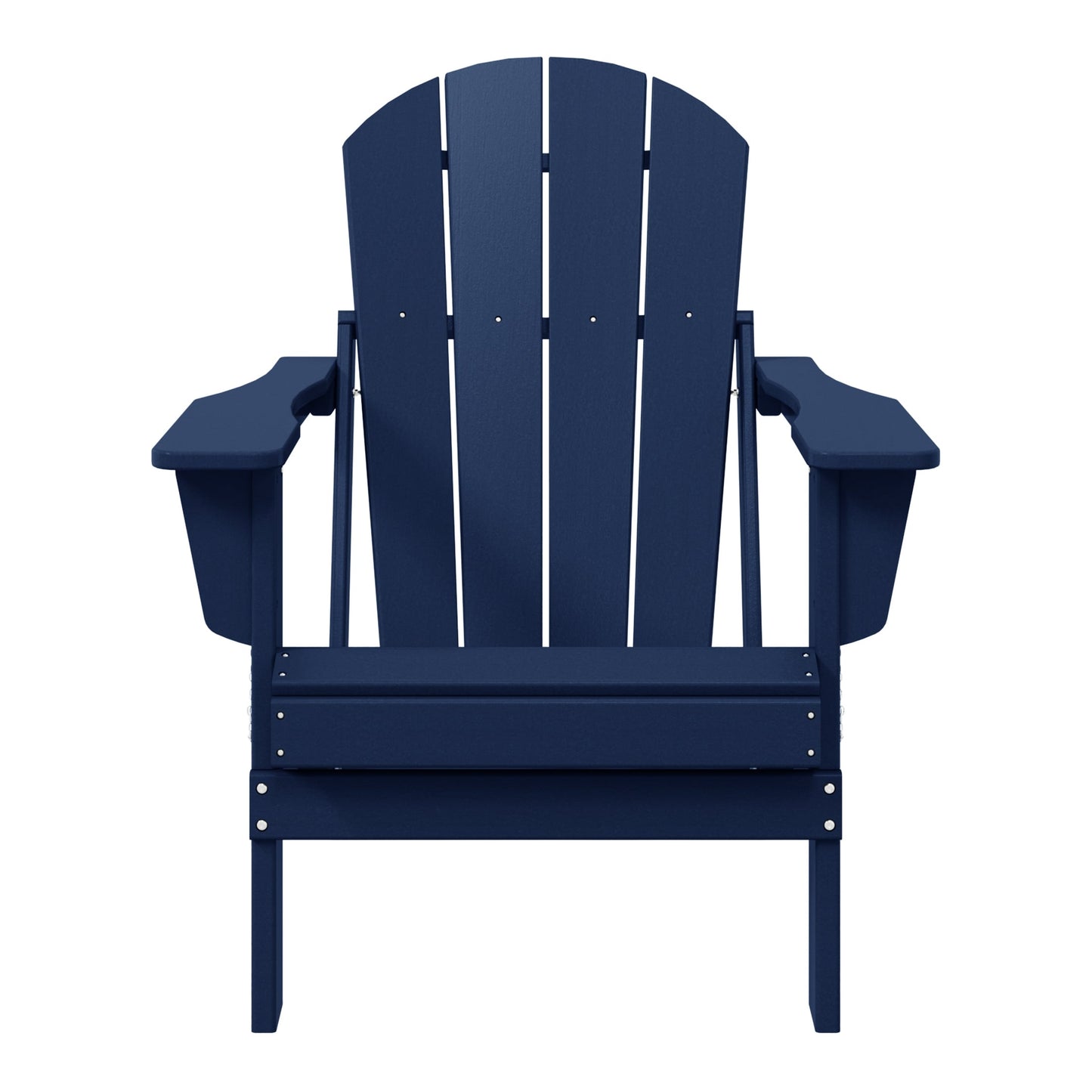 Chaise de jardin Adirondack pliable, résistante à la décoloration et aux intempéries, modèle Laguna de Polytrends