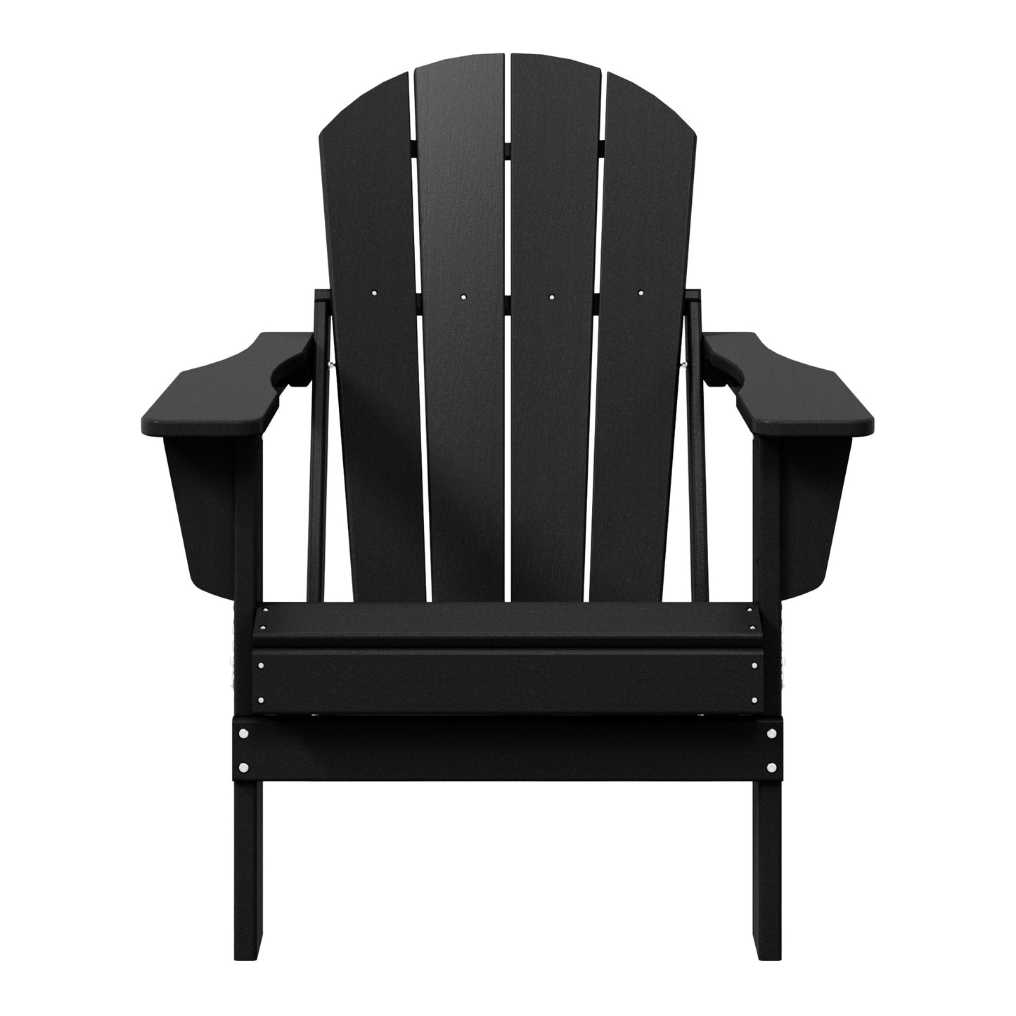 Chaise de jardin Adirondack pliable, résistante à la décoloration et aux intempéries, modèle Laguna de Polytrends