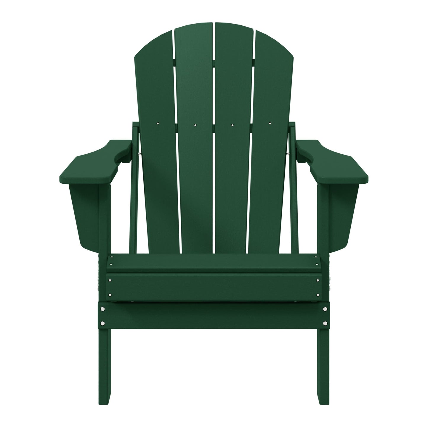 Chaise de jardin Adirondack pliable, résistante à la décoloration et aux intempéries, modèle Laguna de Polytrends