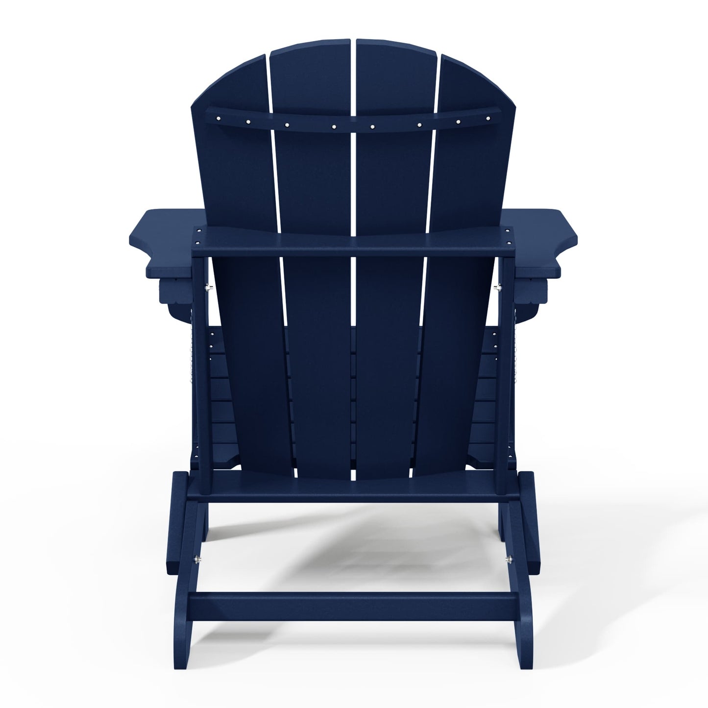 Chaise de jardin Adirondack pliable, résistante à la décoloration et aux intempéries, modèle Laguna de Polytrends