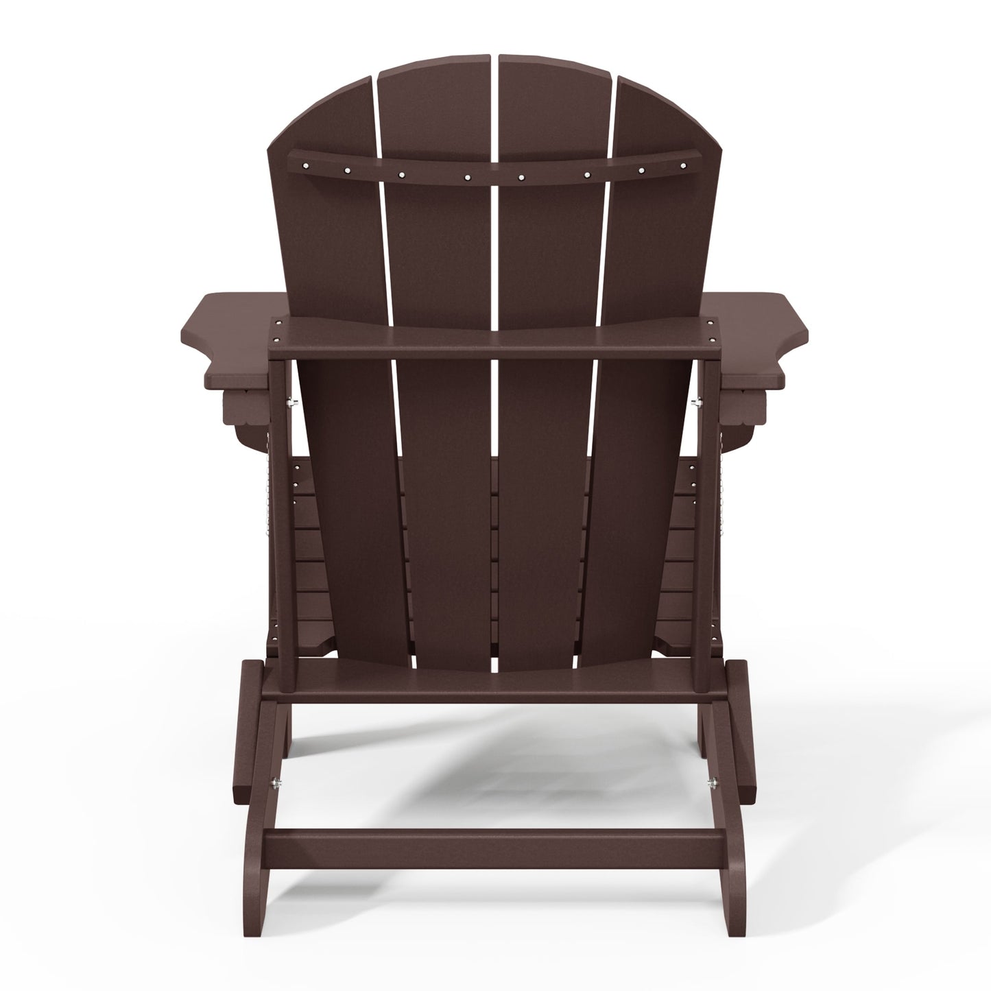 Chaise de jardin Adirondack pliable, résistante à la décoloration et aux intempéries, modèle Laguna de Polytrends