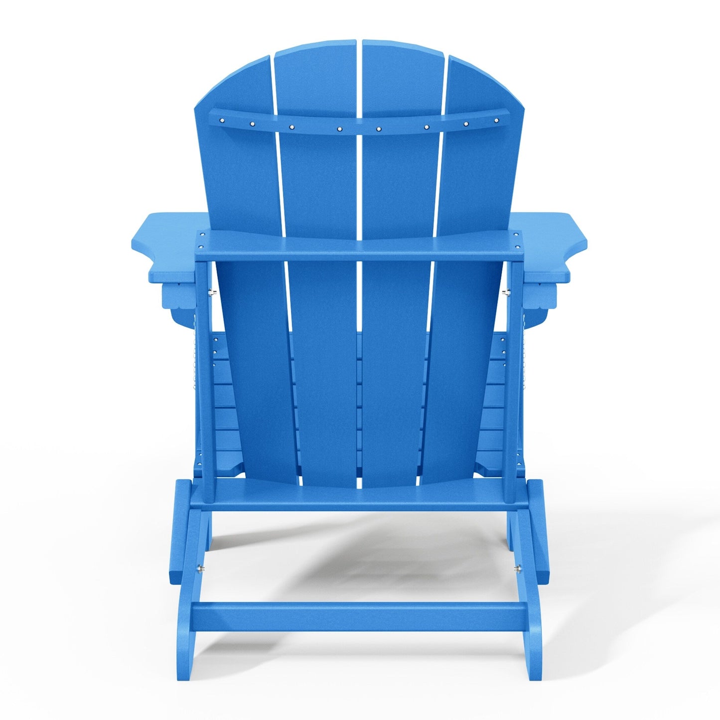 Chaises de jardin pliantes Adirondack Polytrends Laguna résistantes aux intempéries (lot de 4)