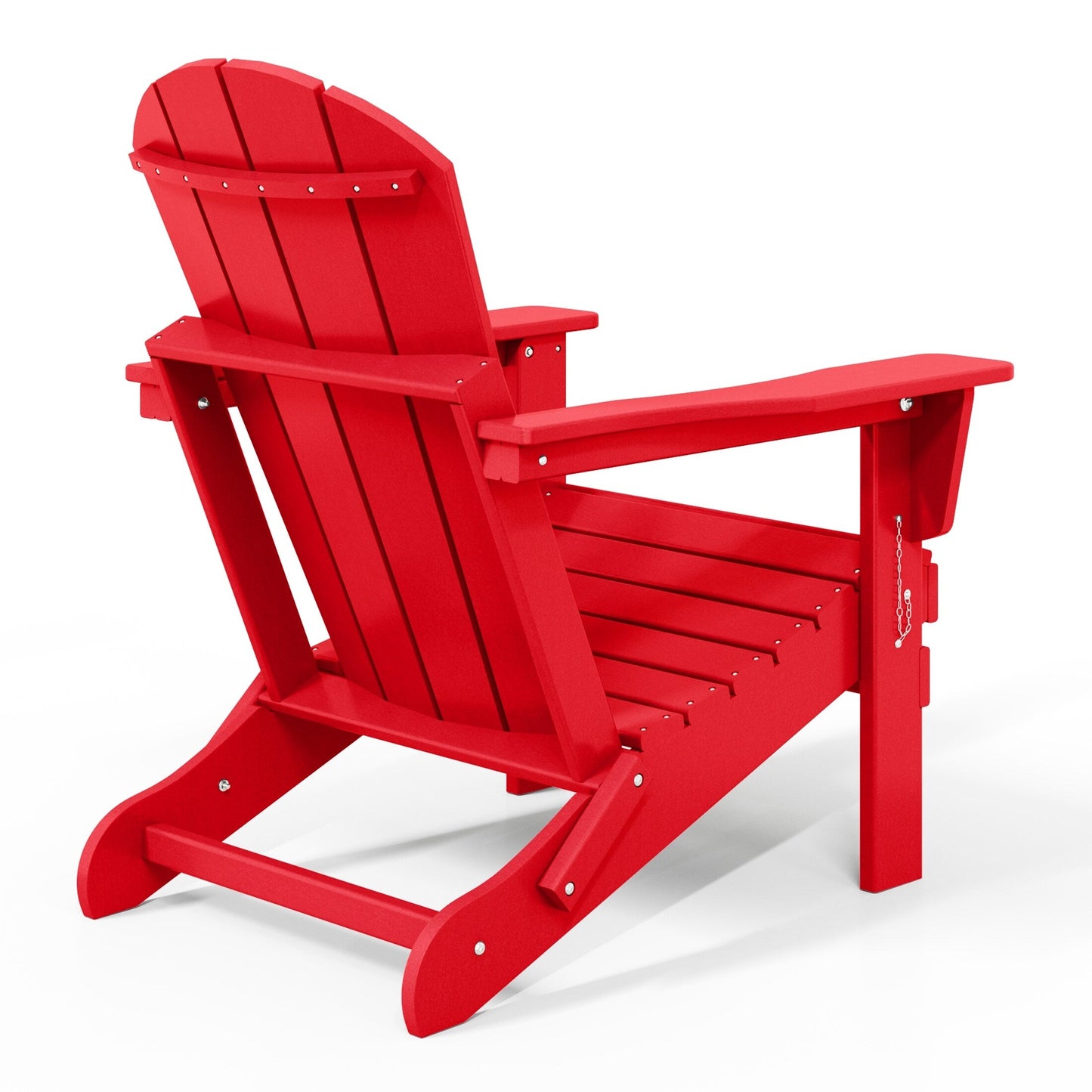 Chaises de jardin pliantes Adirondack Polytrends Laguna résistantes aux intempéries (lot de 4)