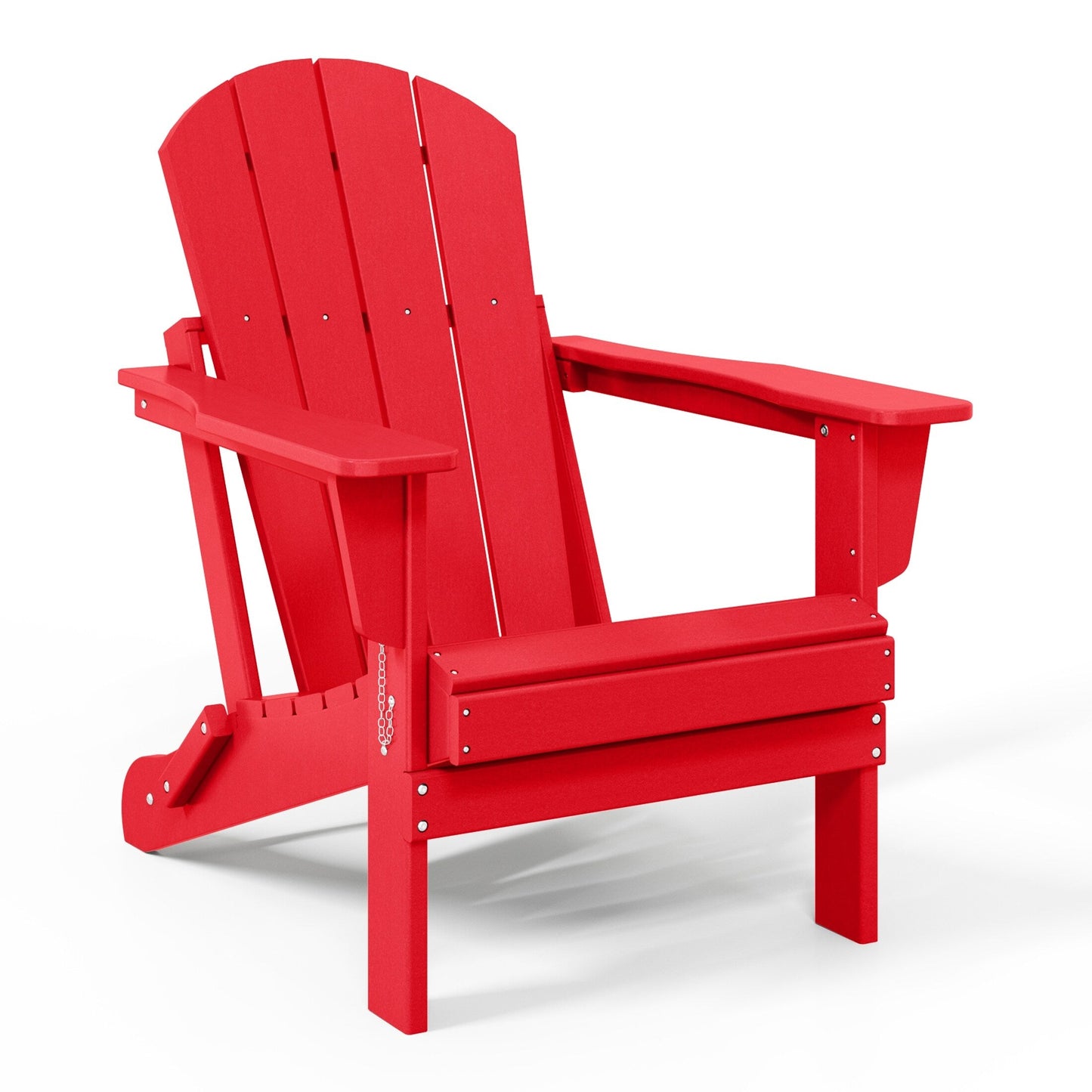 Chaises de jardin pliantes Adirondack Polytrends Laguna résistantes aux intempéries (lot de 4)