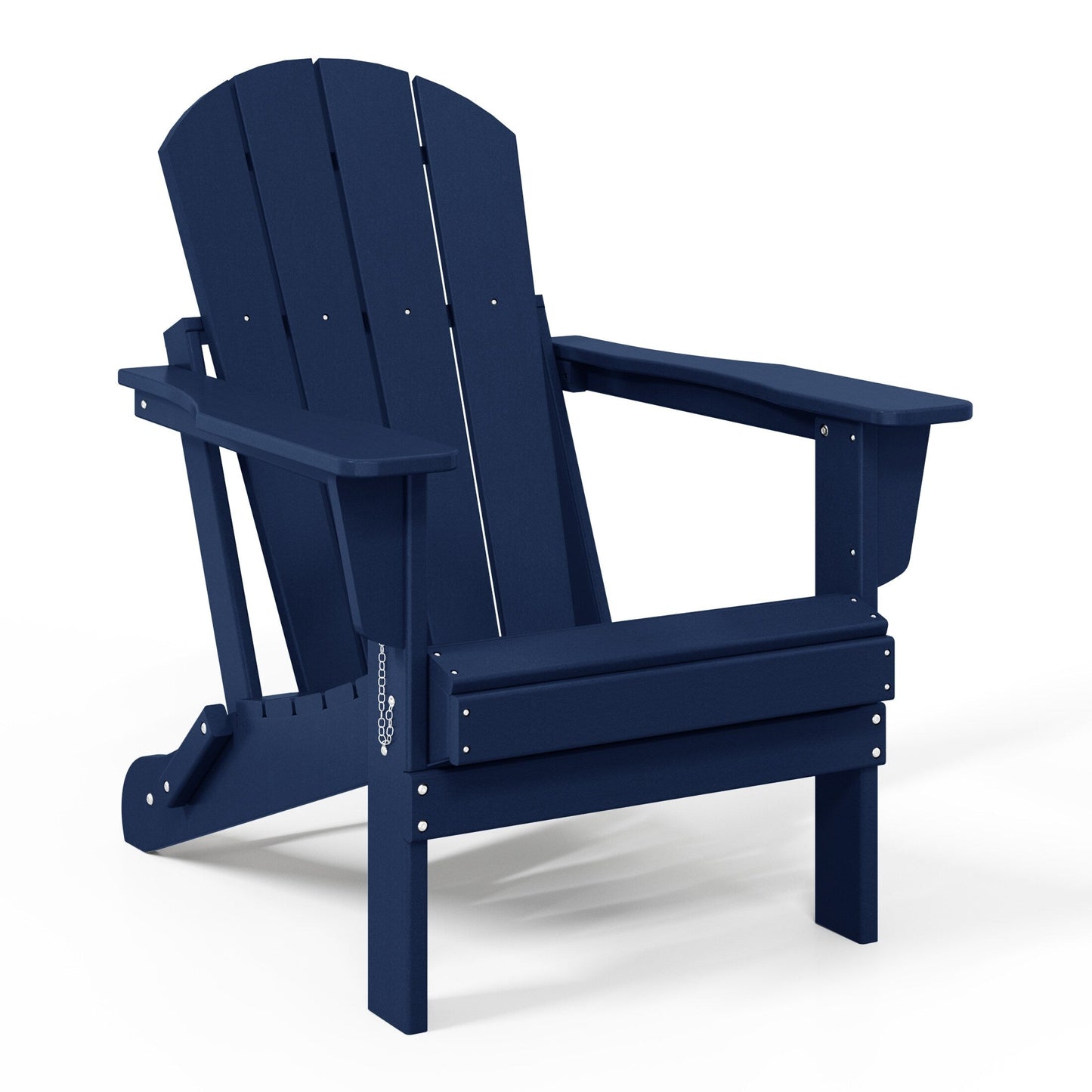 Chaises de jardin pliantes Adirondack Polytrends Laguna résistantes aux intempéries (lot de 4)