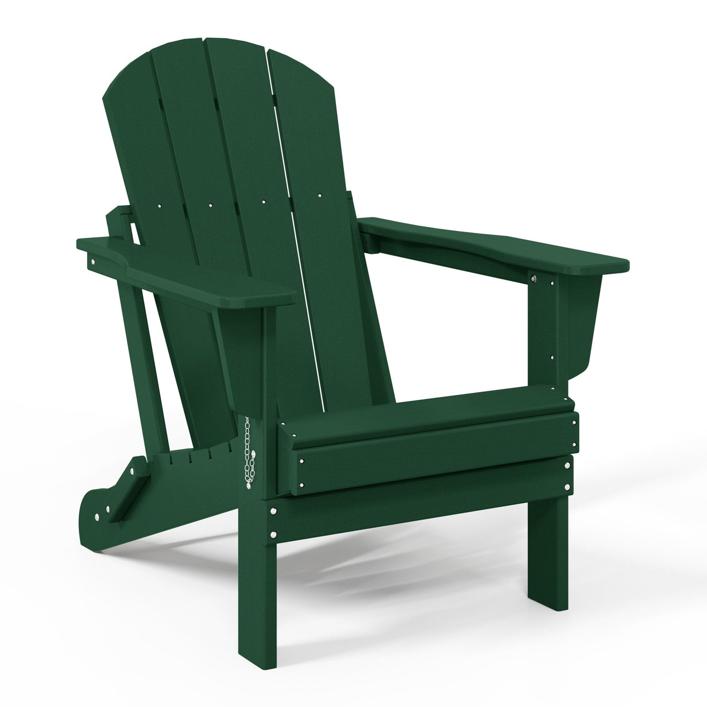 Chaises de jardin pliantes Adirondack Polytrends Laguna résistantes aux intempéries (lot de 4)