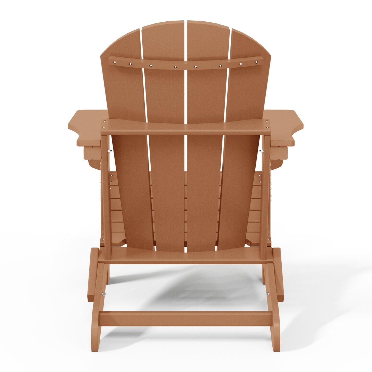 Chaises de jardin pliantes Adirondack Polytrends Laguna résistantes aux intempéries (lot de 4)