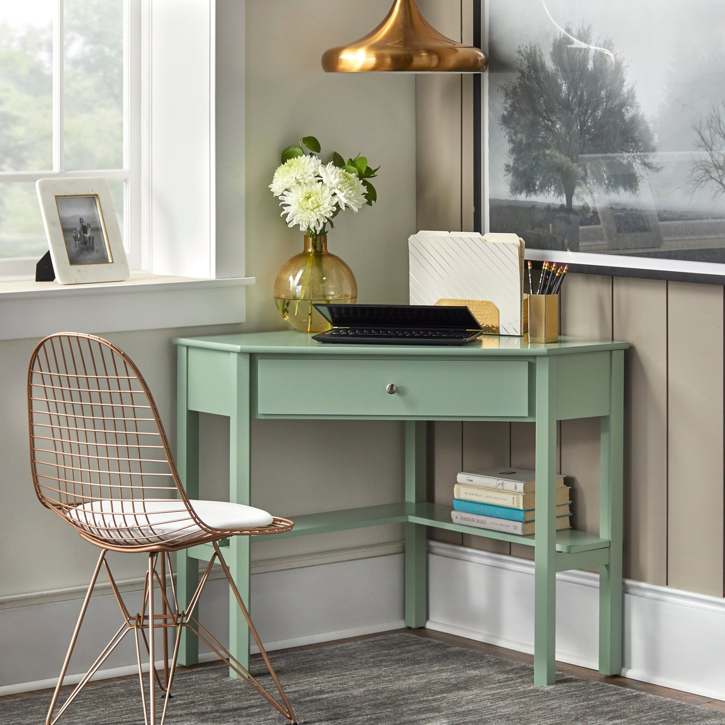 Bureau d'angle Lincoln de Porch & Den