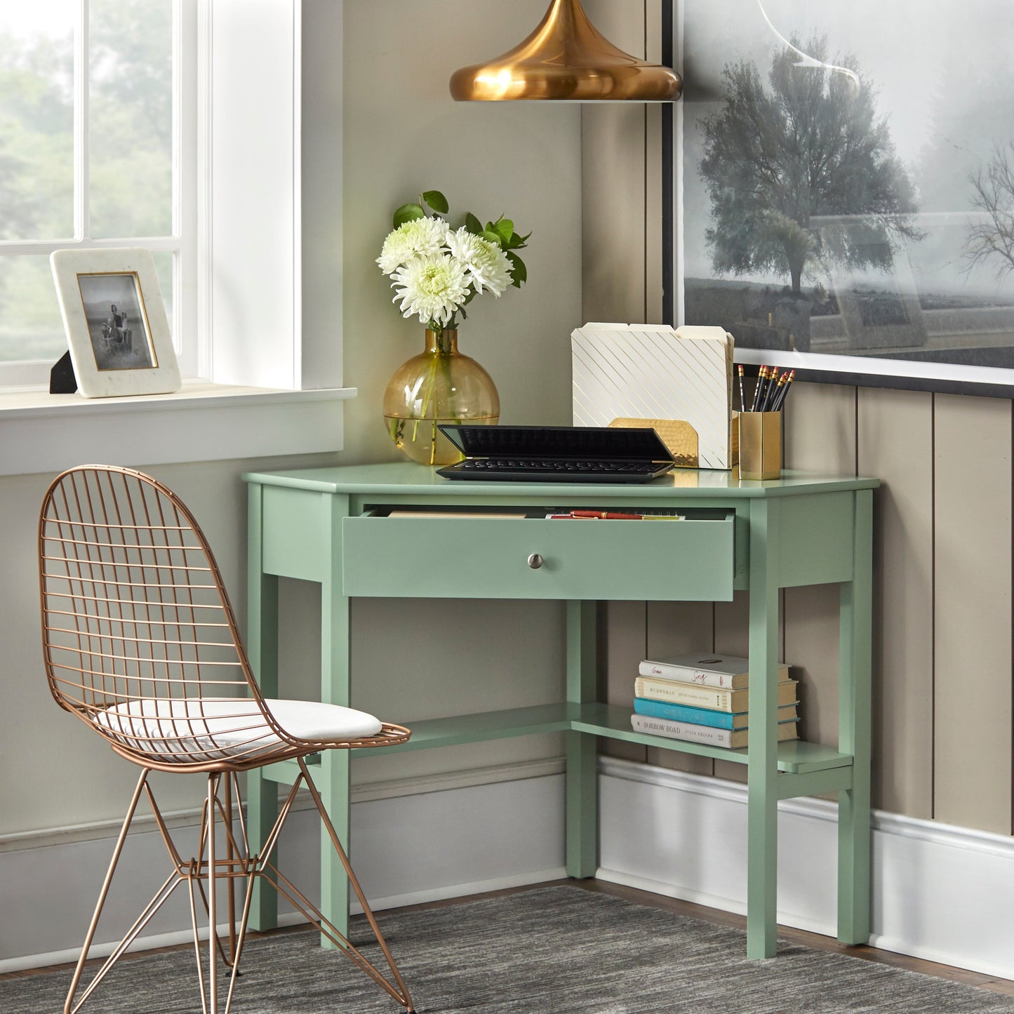 Bureau d'angle Lincoln de Porch & Den