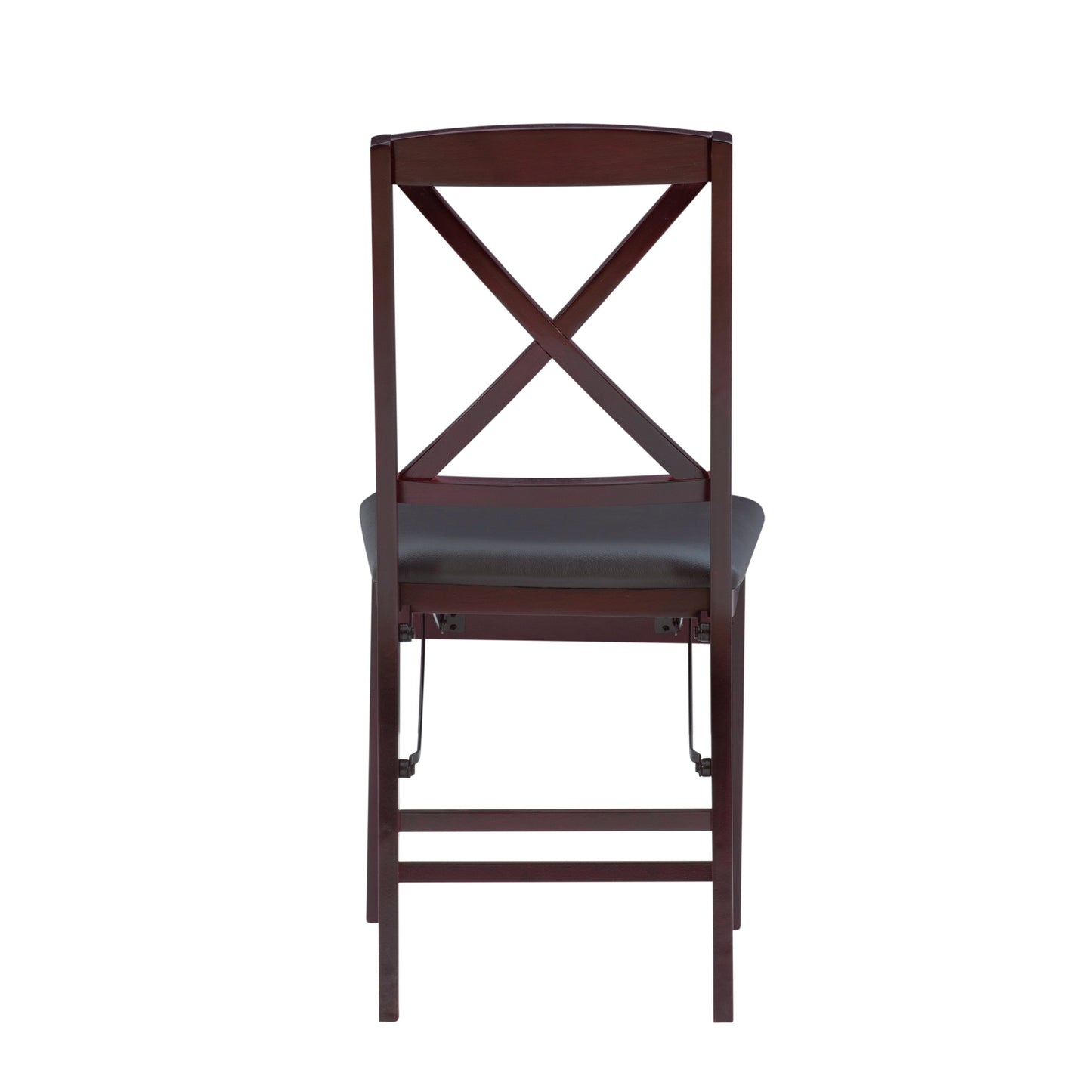 Chaise pliante Espresso pour véranda et salon (lot de 2)