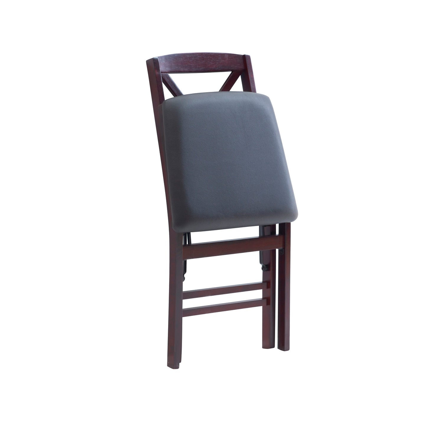 Chaise pliante Espresso pour véranda et salon (lot de 2)