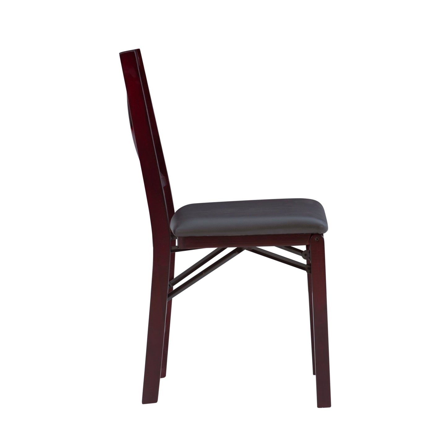 Chaise pliante Espresso pour véranda et salon (lot de 2)
