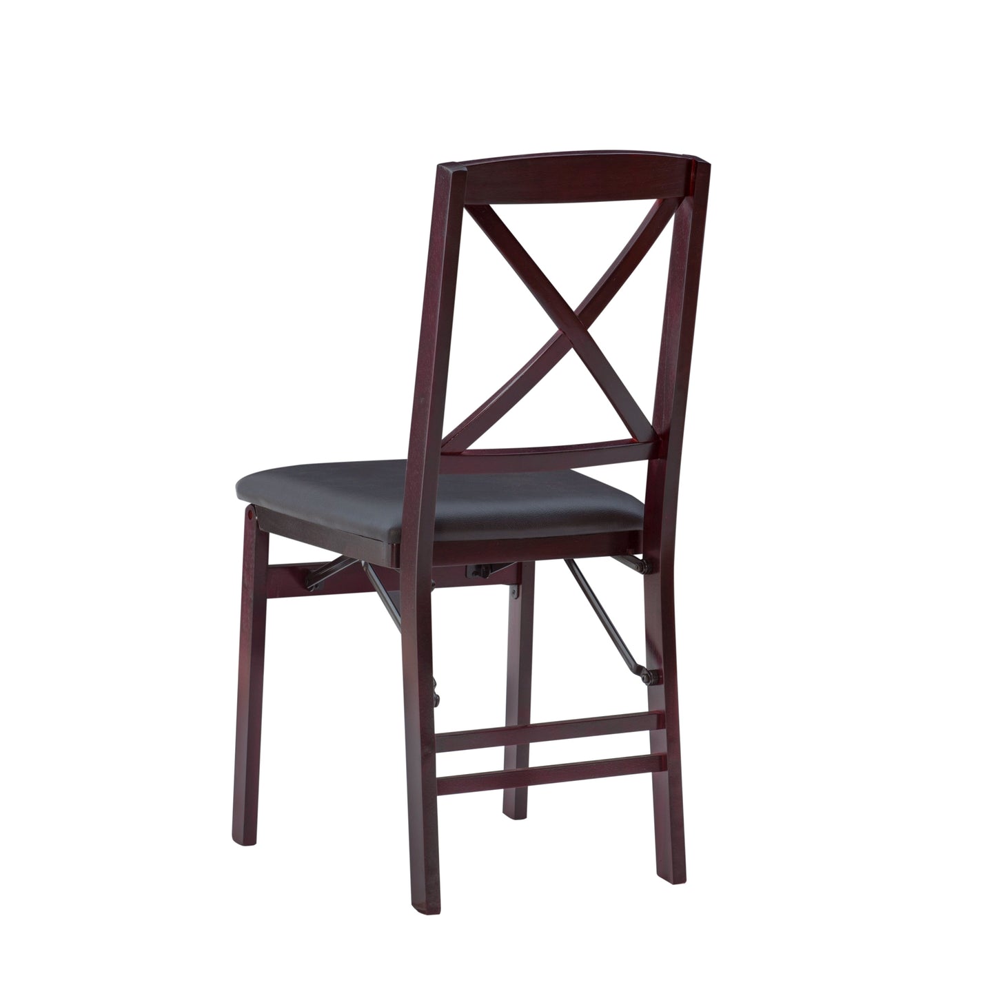 Chaise pliante Espresso pour véranda et salon (lot de 2)