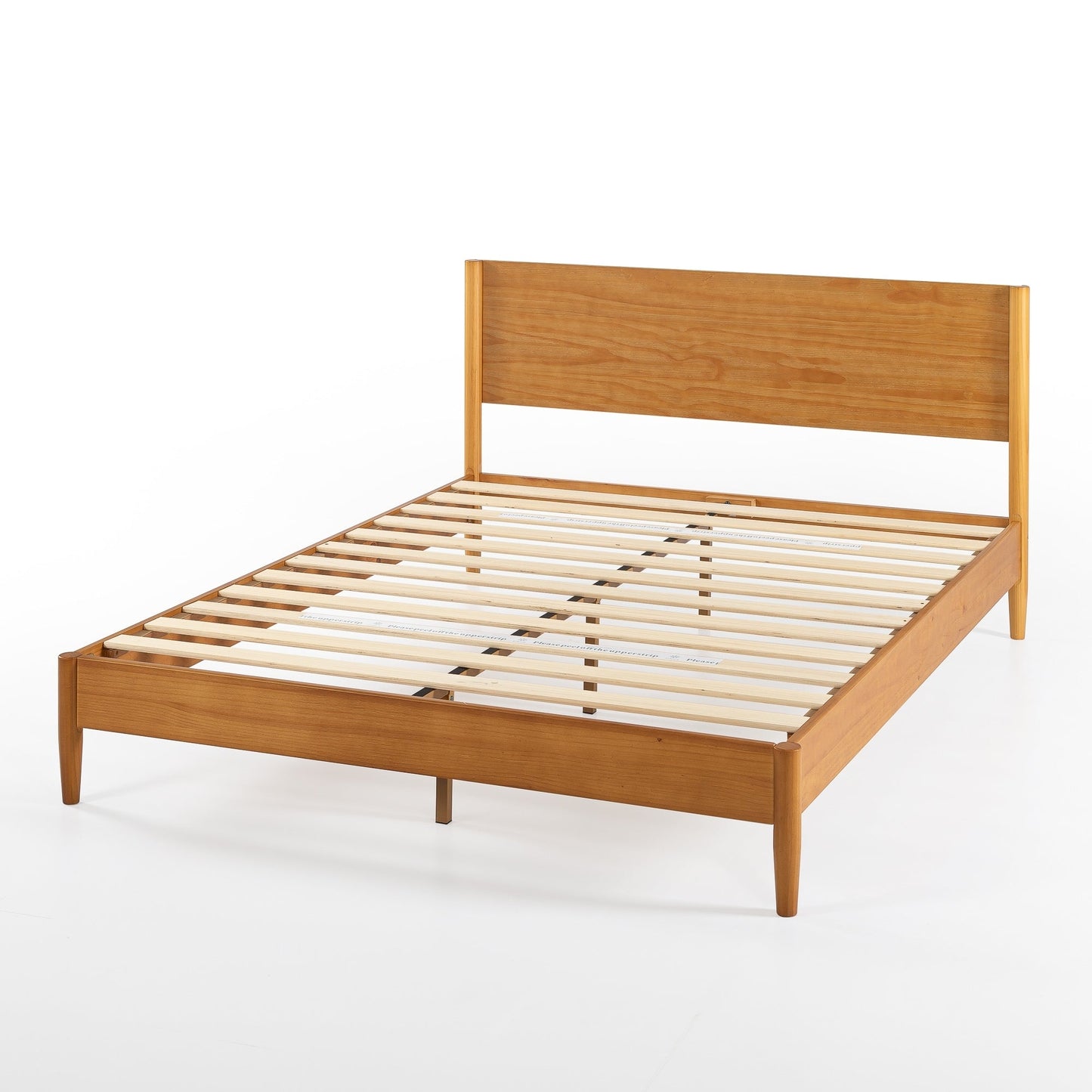 Priage, lit-plateforme en bois de style Mid-Century de ZINUS