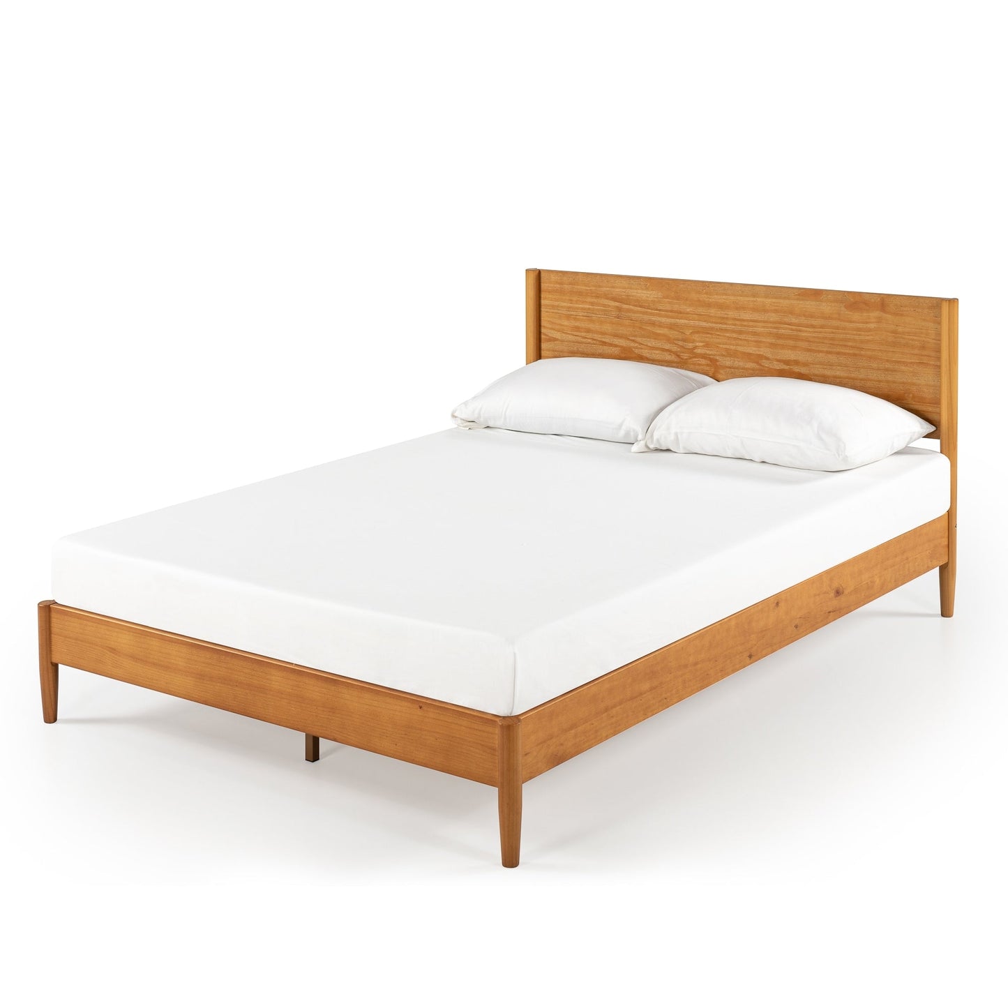 Priage, lit-plateforme en bois de style Mid-Century de ZINUS
