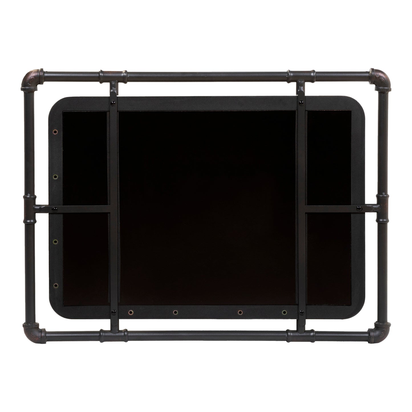 Miroir mural métallique flottant Revo Industrial de 78 cm (31 pouces) de Furniture of America