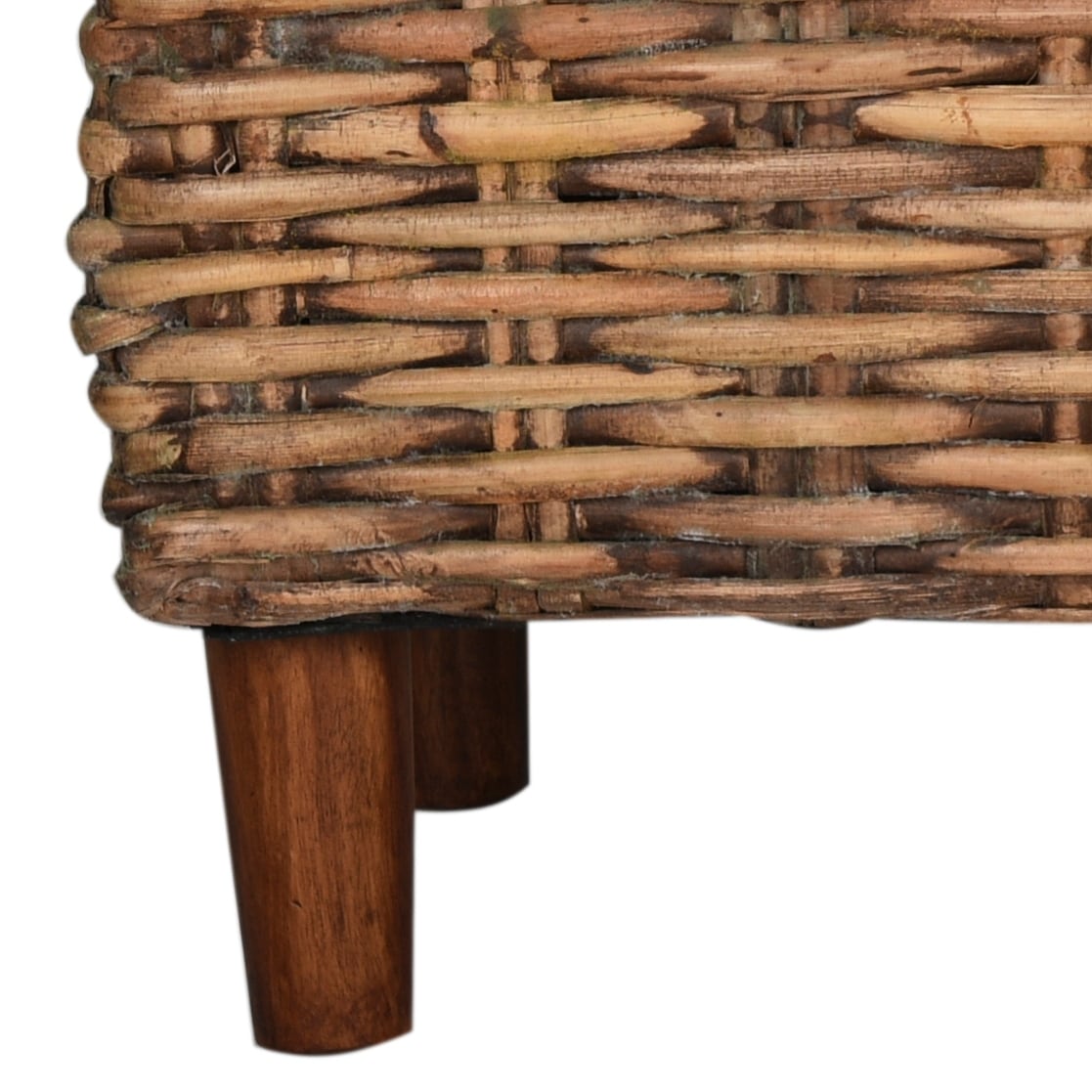 Banc Danna marron de SAFAVIEH - 43,9 x 14,8 x 21,1 - 44L x 15P x 21H
